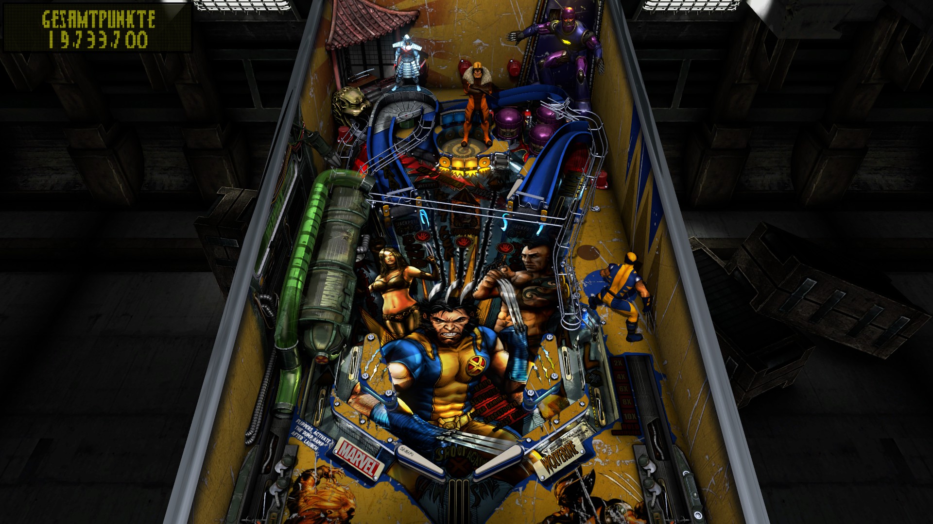e2e4: Pinball FX3: Wolverine [Classic] (PC) 19,733,780 points on 2022-05-21 03:32:13