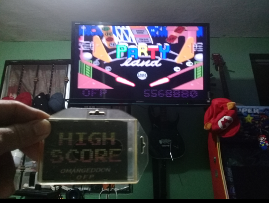omargeddon: Pinball Fantasies: Party land (SNES/Super Famicom) 5,568,880 points on 2023-03-10 23:11:55