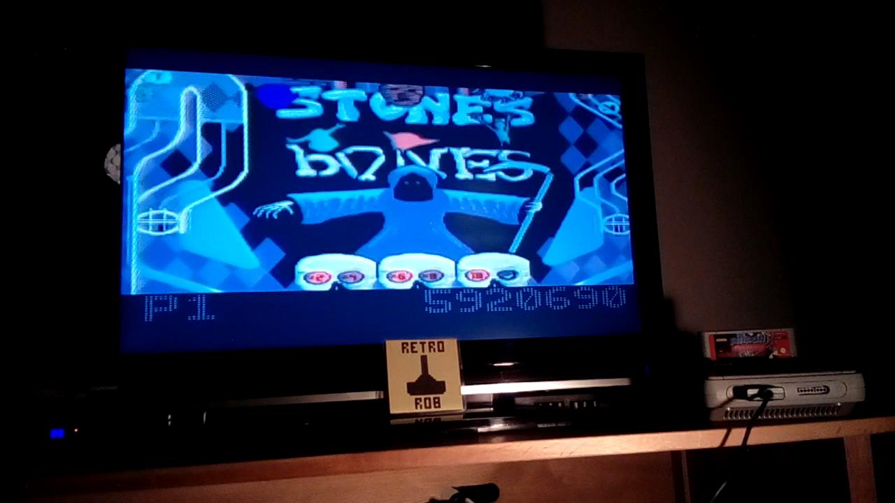 RetroRob: Pinball Fantasies: Stones N Bones (SNES/Super Famicom) 5,920,690 points on 2019-12-03 11:24:25