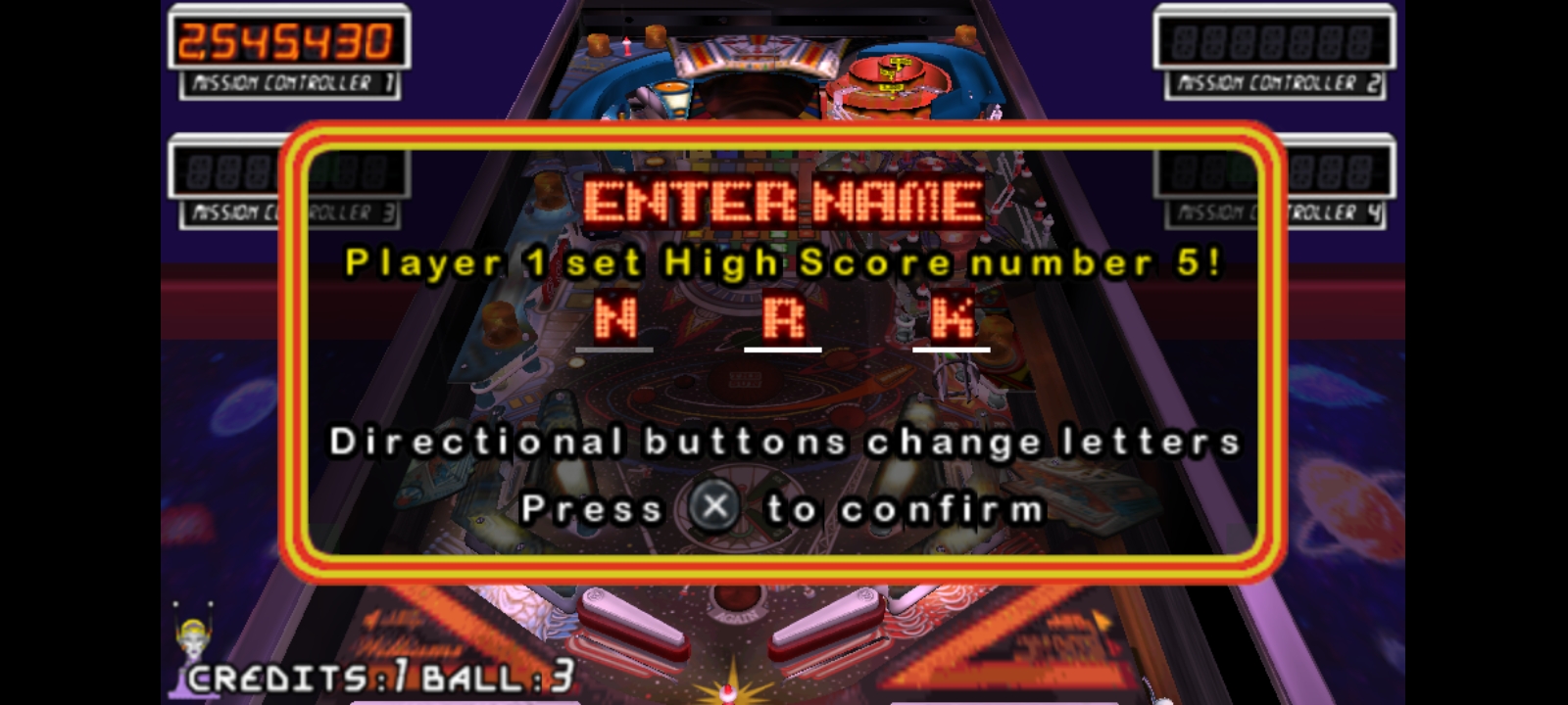 Hauntedprogram: Pinball Hall Of Fame: The Williams Collection: Pin*Bot (PSP Emulated) 2,545,430 points on 2022-07-21 22:58:14