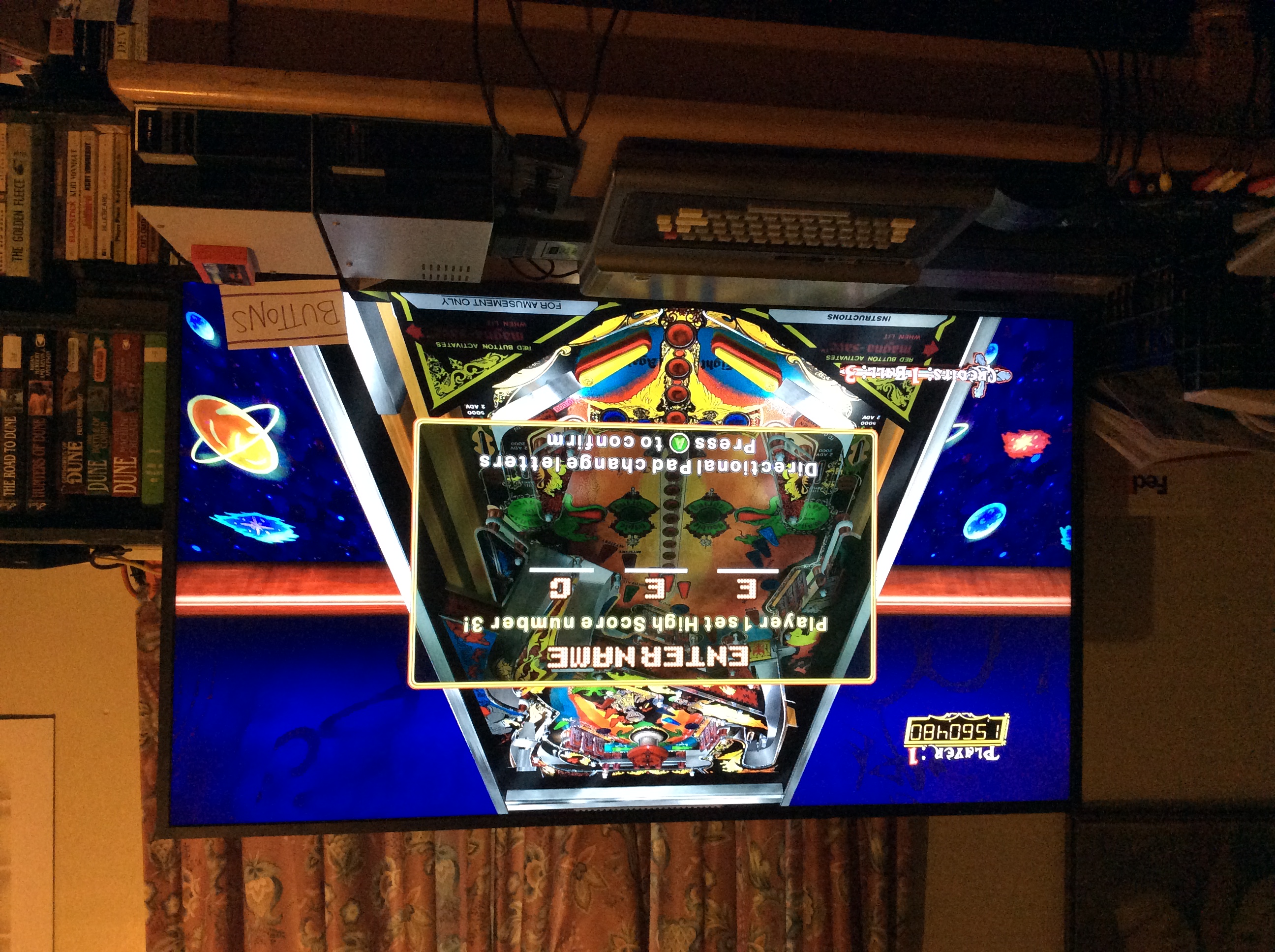 Pinball Hall of Fame: The Williams Collection: Black Knight 1,560,480 points