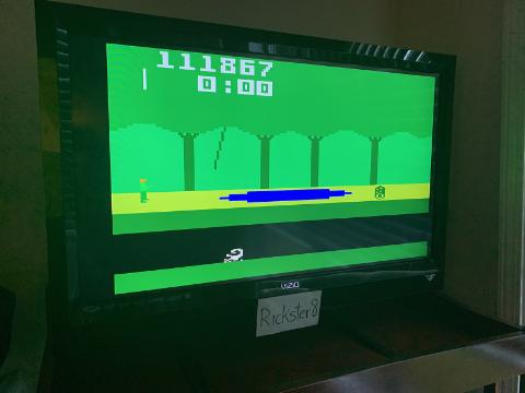 Rickster8: Pitfall (Intellivision Emulated) 111,867 points on 2020-09-13 08:44:37