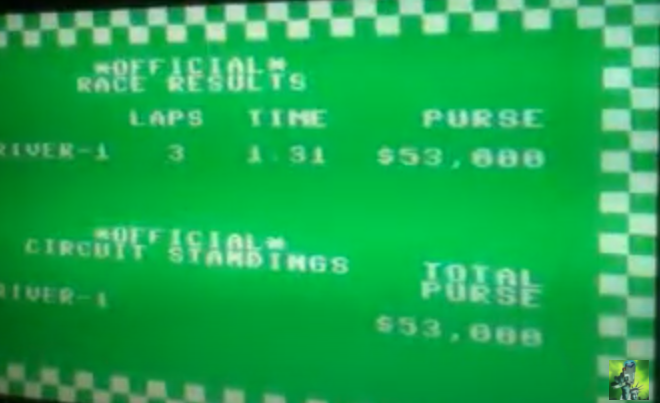 kernzy: Pitstop: St.Jovite [3 Laps] (Commodore 64) 0:01:31 points on 2022-06-08 15:49:24