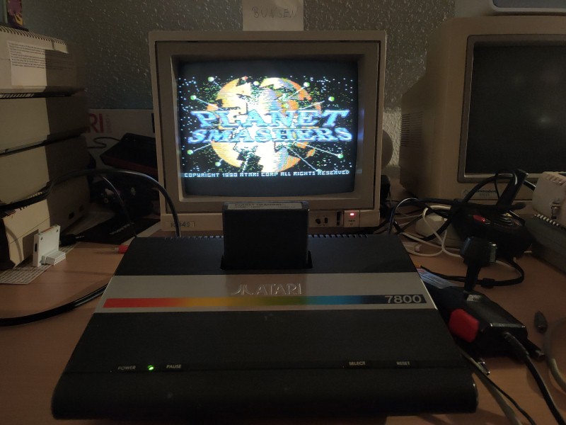 Bunsen: Planet Smashers: Easy (Atari 7800) 300,950 points on 2023-12-03 12:16:00