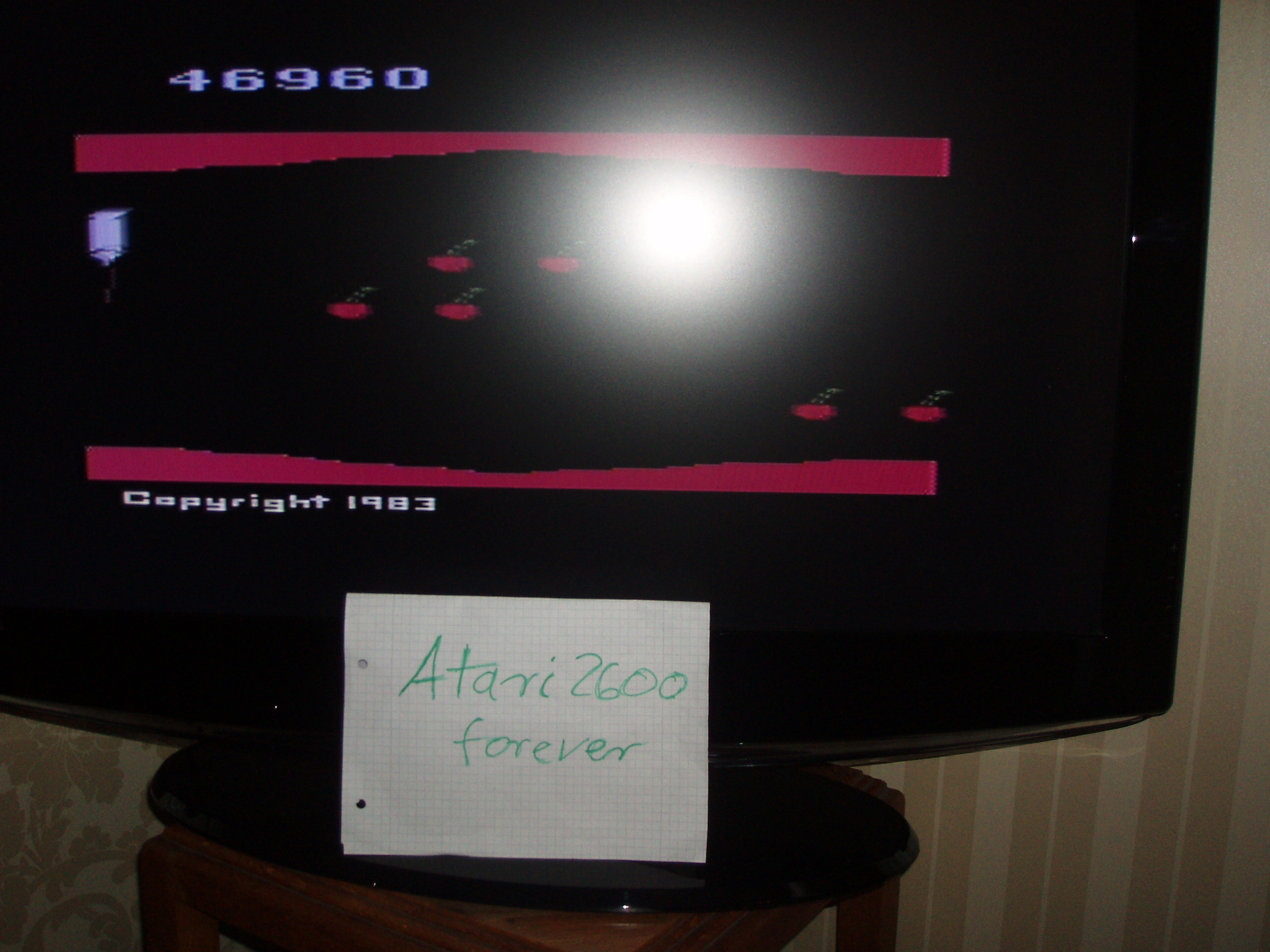 atari2600forever: Plaque Attack (Atari 2600 Novice/B) 46,960 points on 2015-07-09 02:08:11