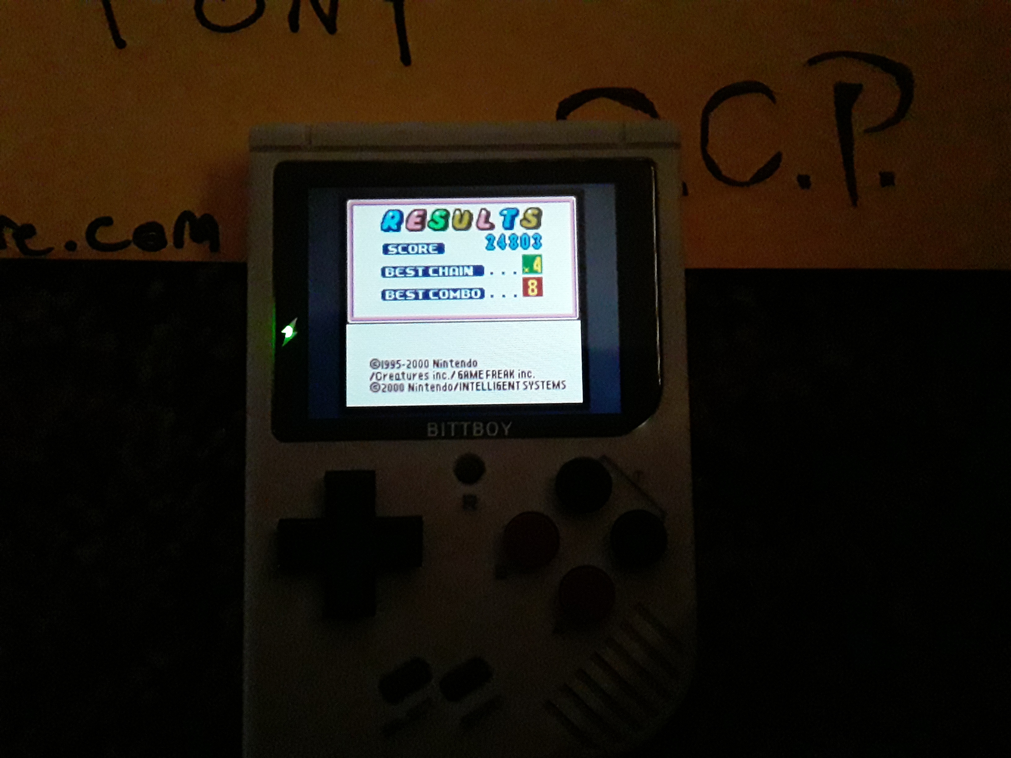 Scorechaserpony: Pokemon Puzzle Challenge (Game Boy Color Emulated) 24,803 points on 2019-09-22 13:46:19