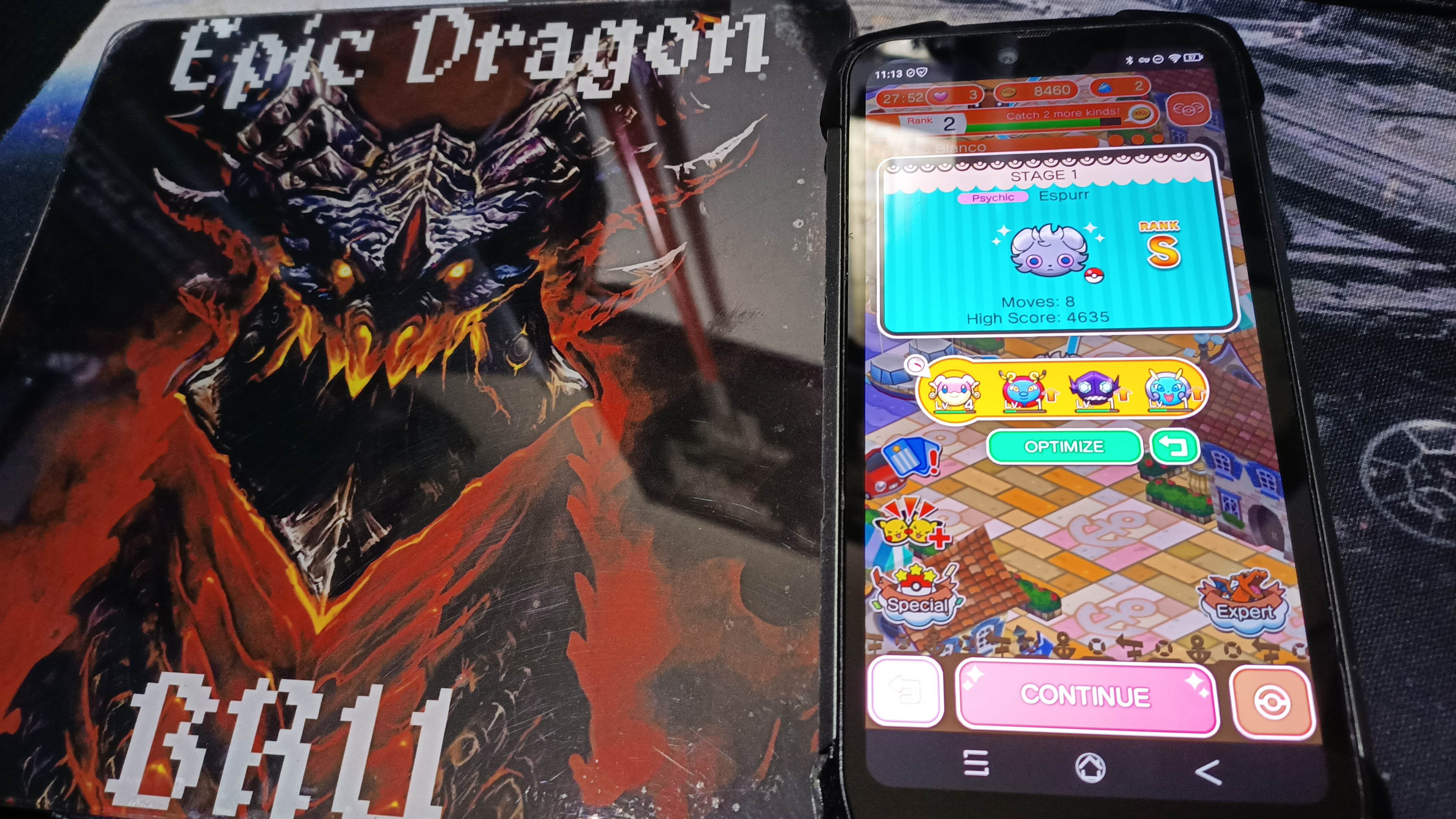 EpicDragon: Pokemon Shuffle Mobile: Stage 001 (Android) 4,635 points on 2022-09-02 17:22:30