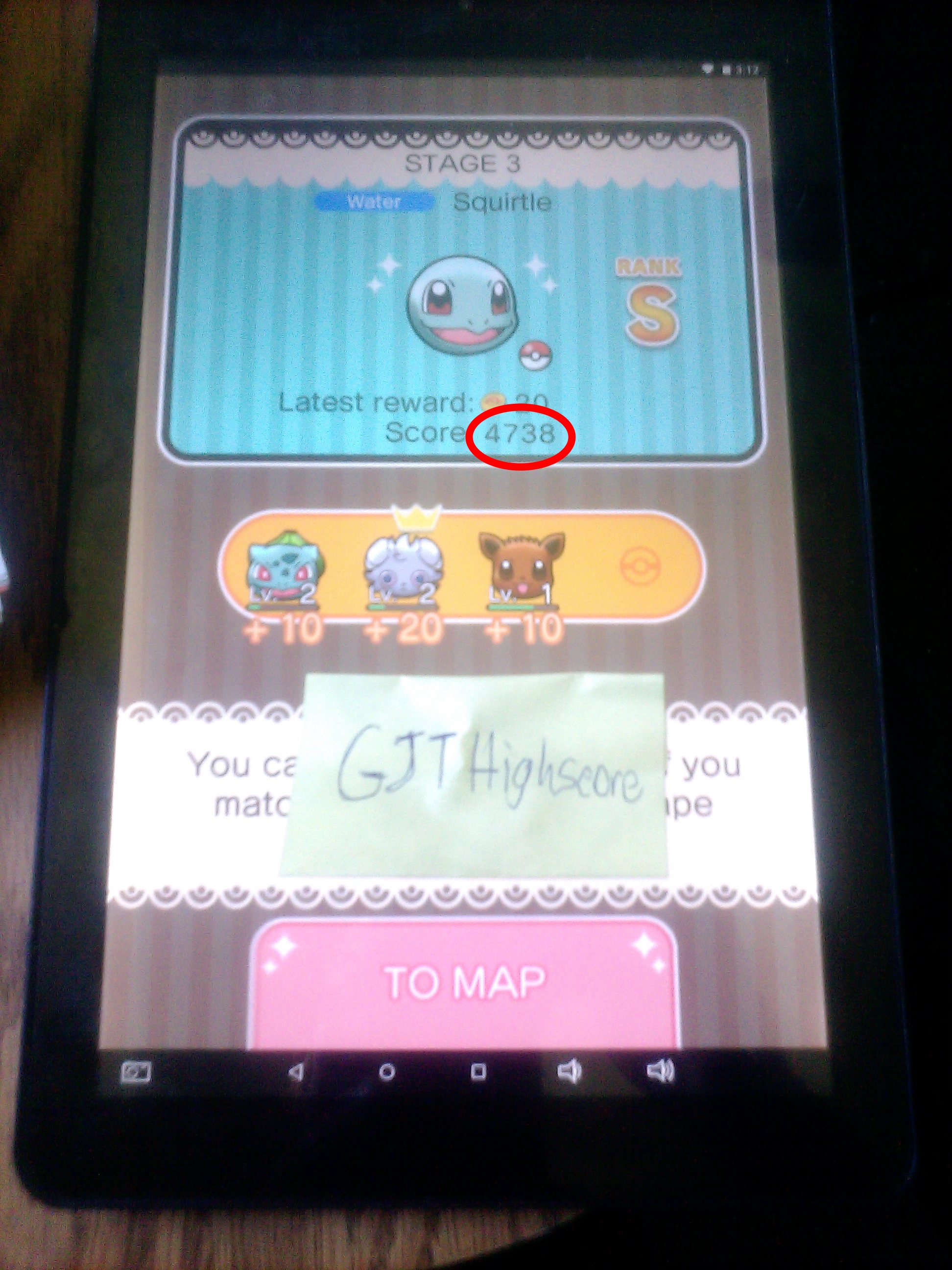 GJTHighScore: Pokemon Shuffle Mobile: Stage 003 (Android) 4,738 points on 2017-07-15 18:28:53