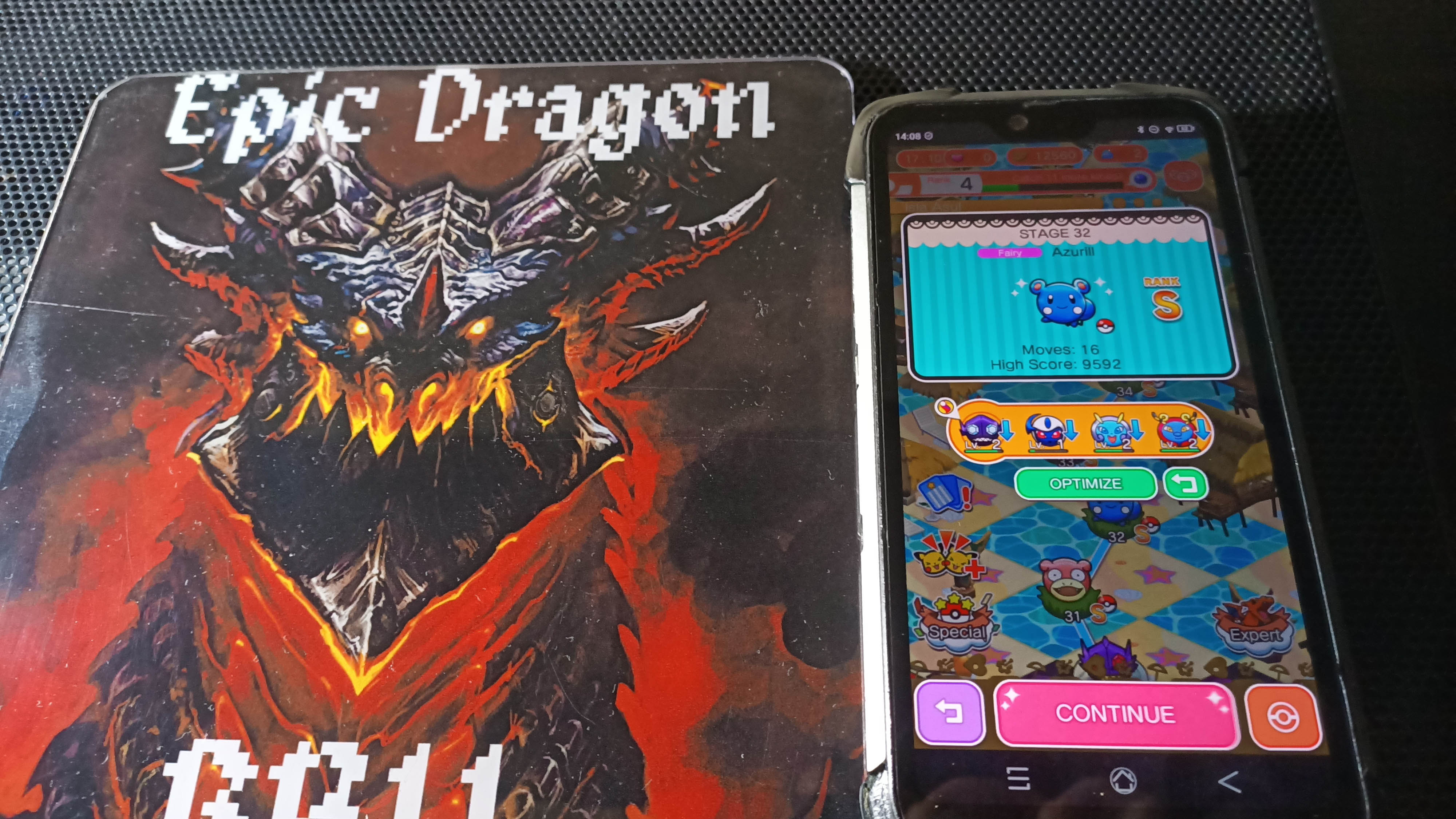 EpicDragon: Pokemon Shuffle Mobile: Stage 032 (Android) 9,592 points on 2022-09-09 17:18:09