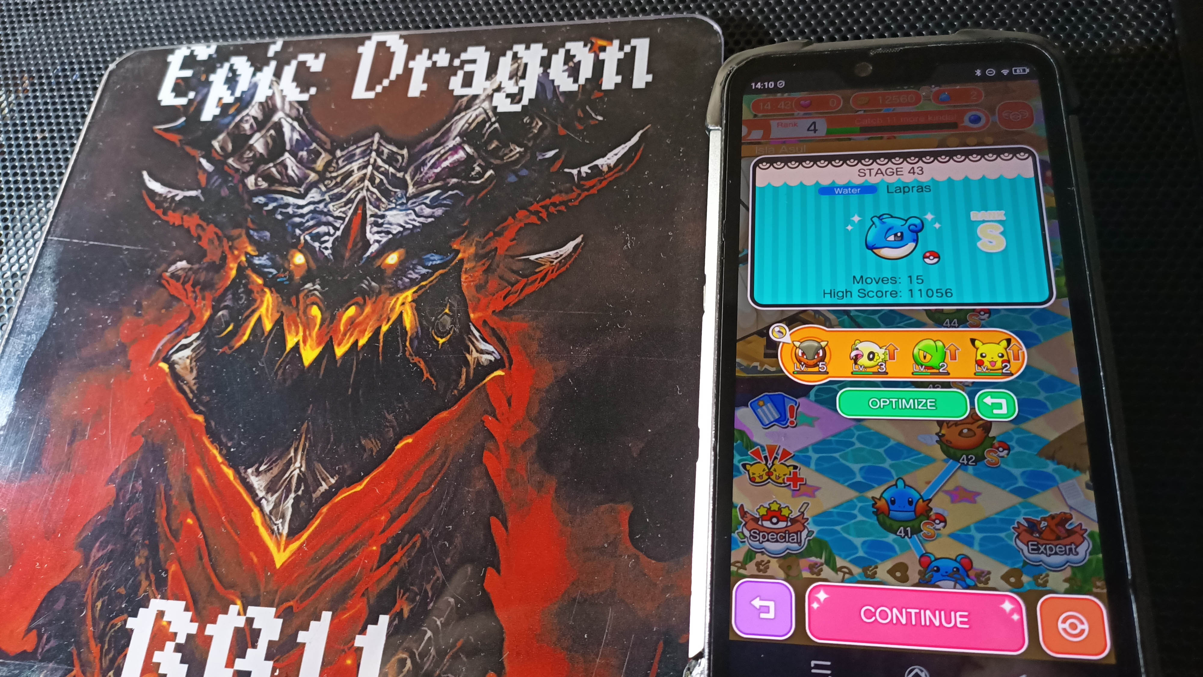 EpicDragon: Pokemon Shuffle Mobile: Stage 043 (Android) 11,056 points on 2022-09-10 17:10:20