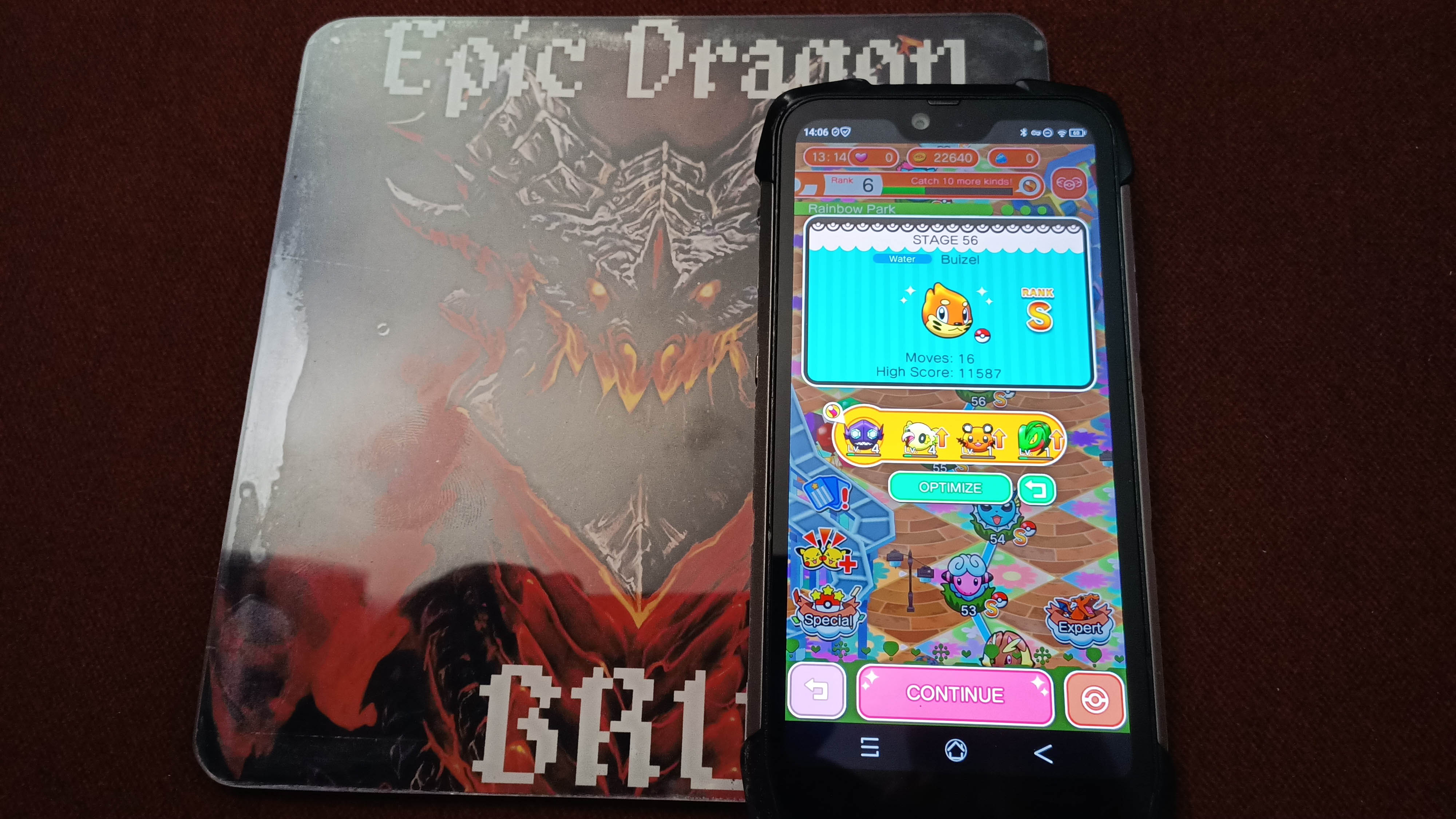 EpicDragon: Pokemon Shuffle Mobile: Stage 056 (Android) 11,587 points on 2022-09-14 16:35:01