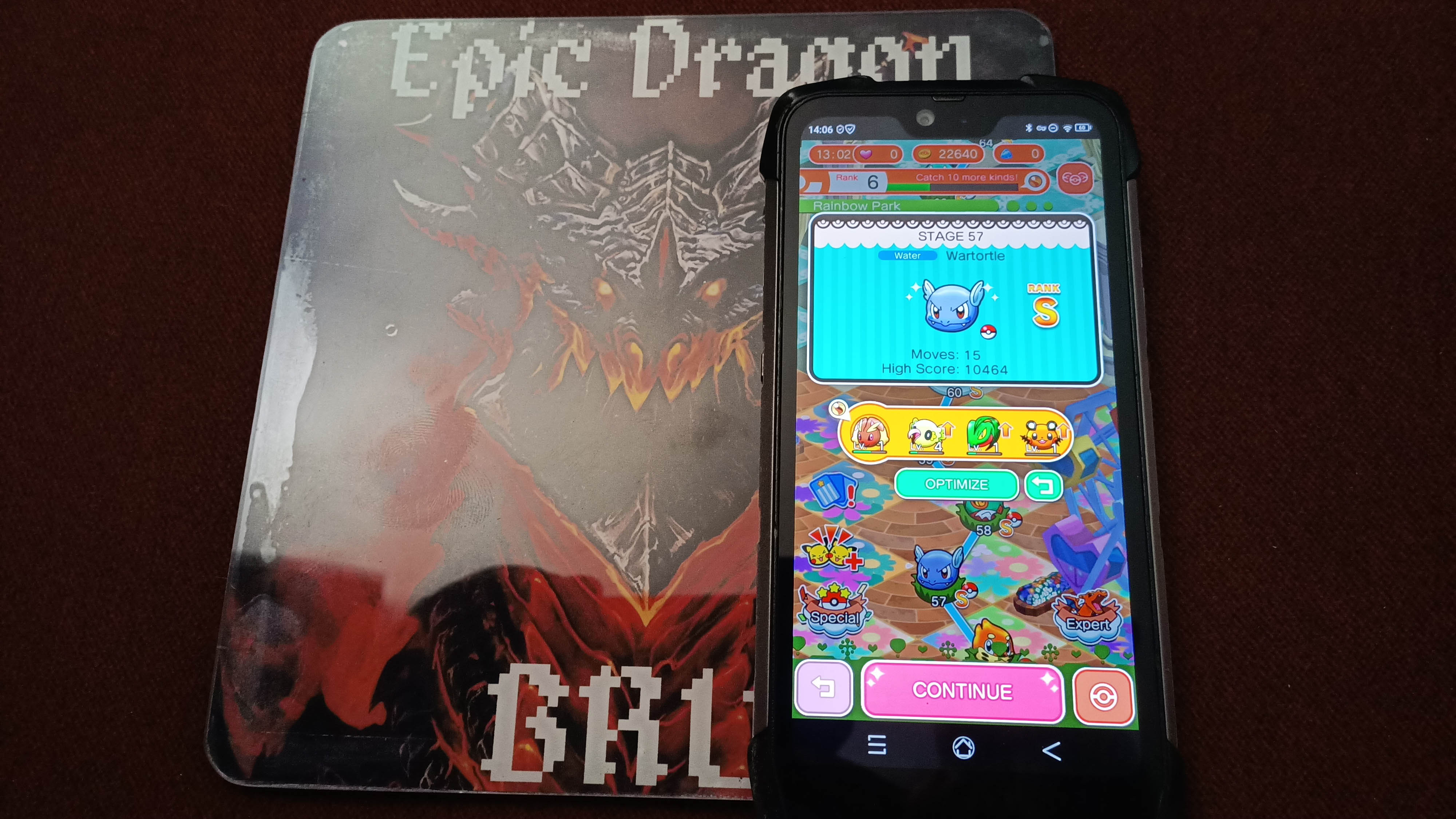 EpicDragon: Pokemon Shuffle Mobile: Stage 057 (Android) 10,464 points on 2022-09-14 16:35:26