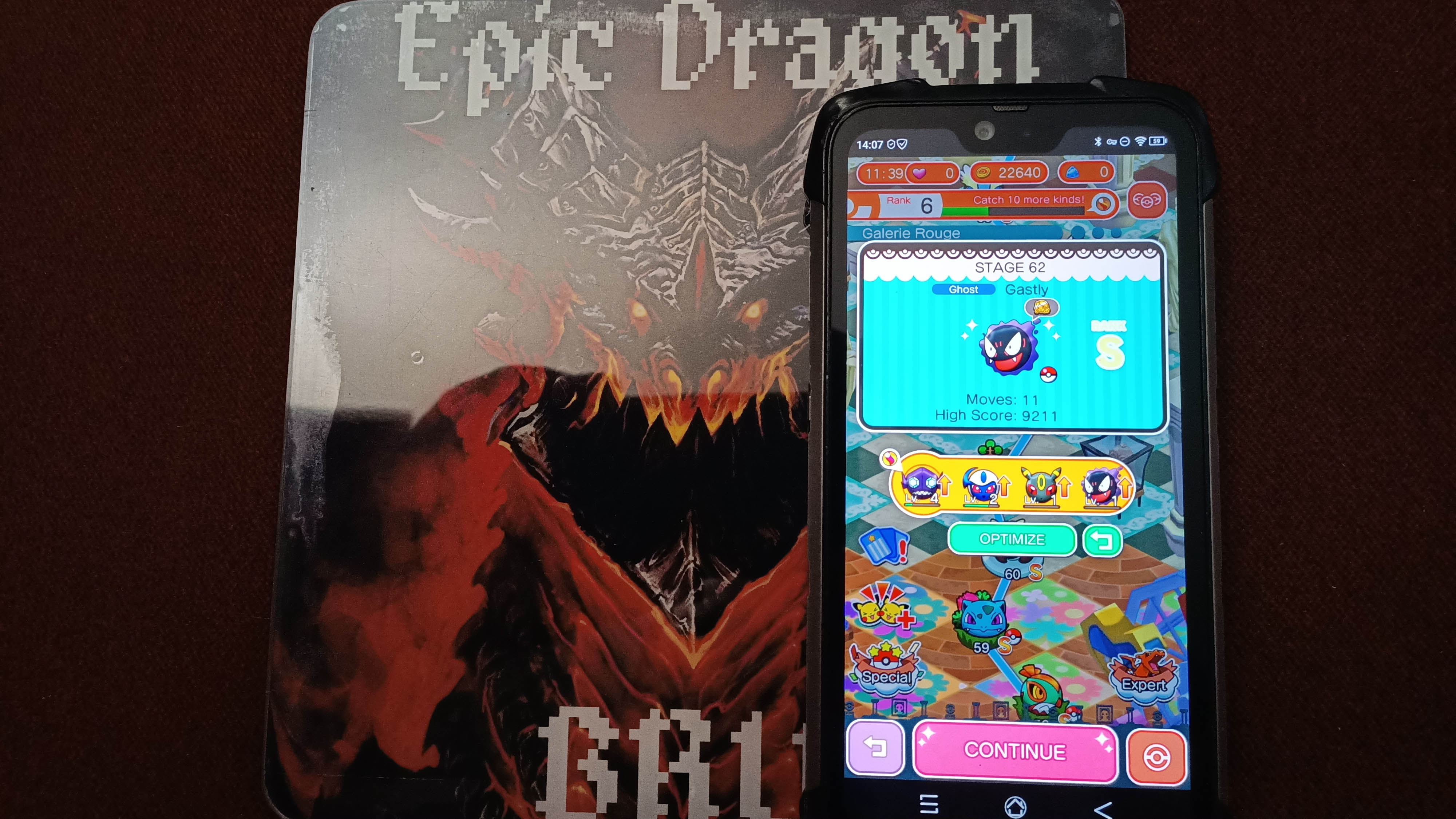 EpicDragon: Pokemon Shuffle Mobile: Stage 062 (Android) 9,211 points on 2022-09-16 16:43:28