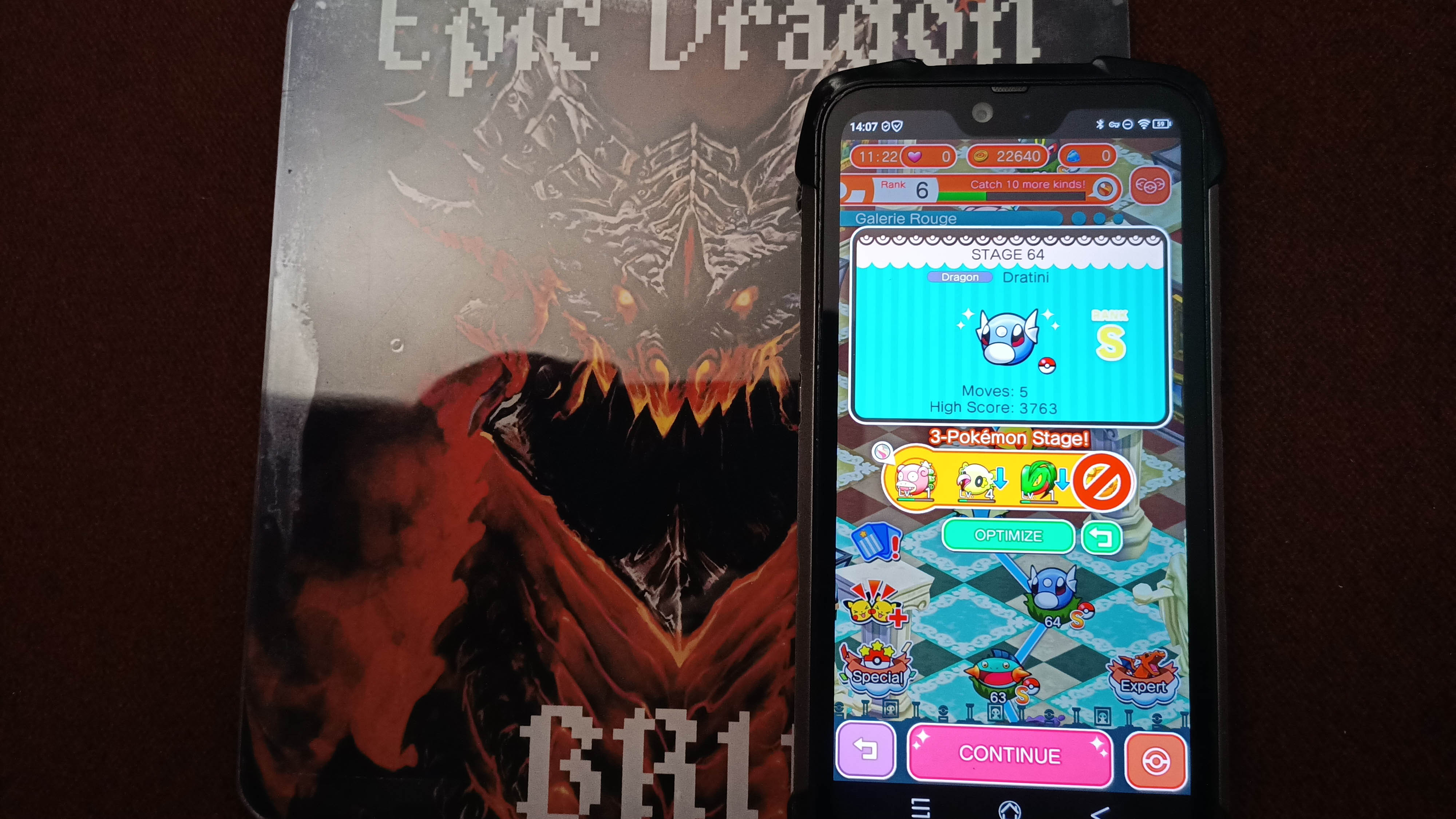 EpicDragon: Pokemon Shuffle Mobile: Stage 064 (Android) 3,763 points on 2022-09-16 16:44:08