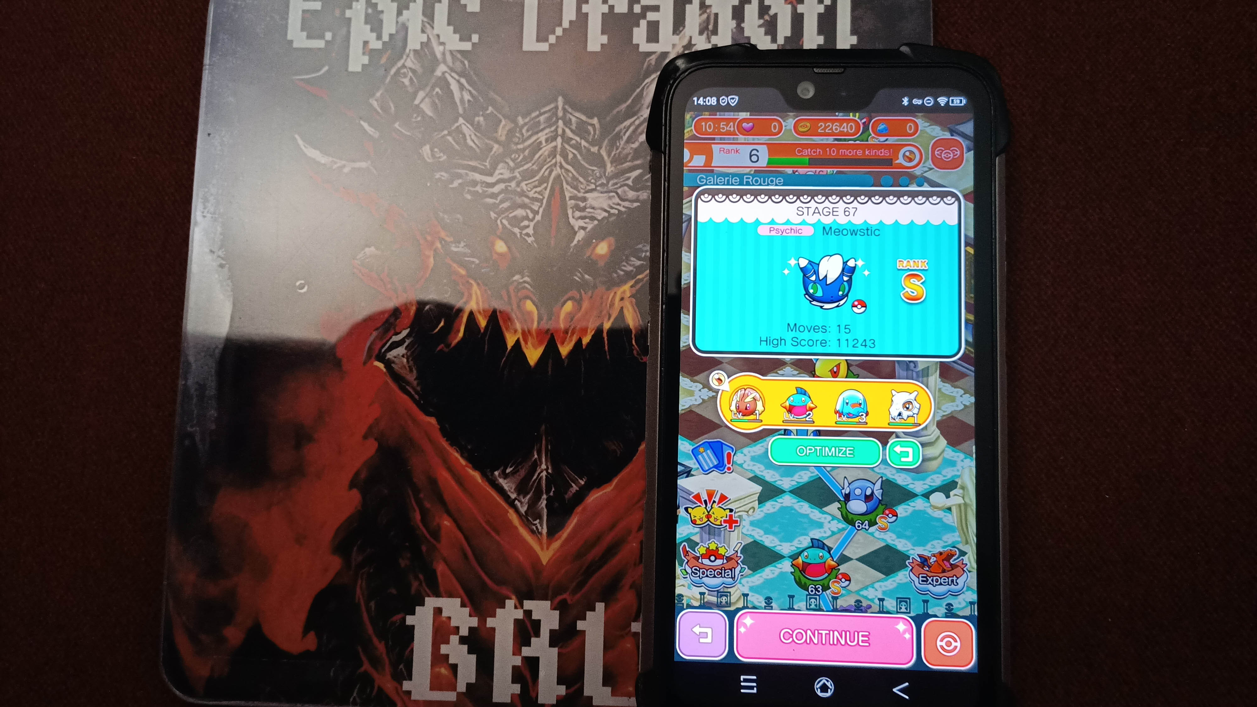 EpicDragon: Pokemon Shuffle Mobile: Stage 067 (Android) 11,243 points on 2022-09-16 16:47:27