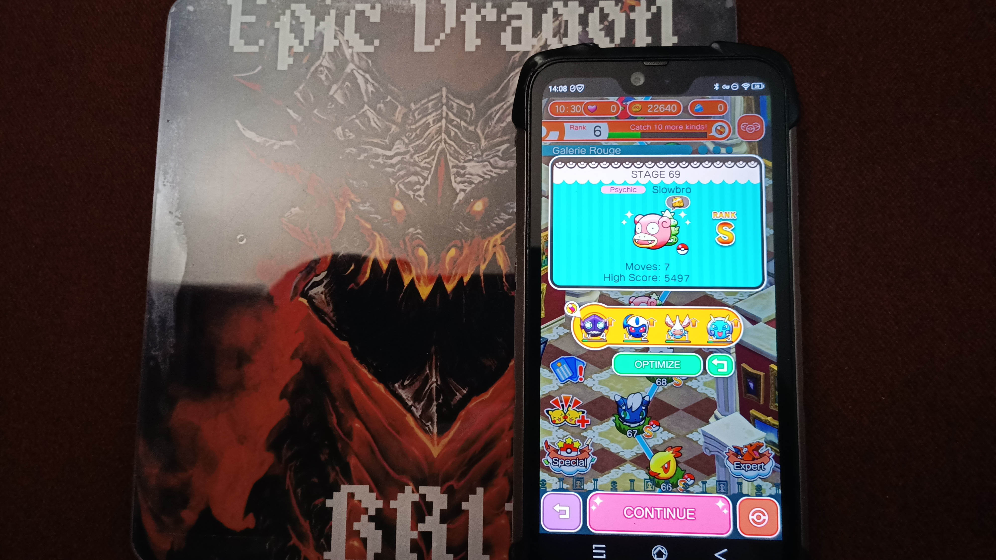 EpicDragon: Pokemon Shuffle Mobile: Stage 069 (Android) 5,497 points on 2022-09-16 16:47:57