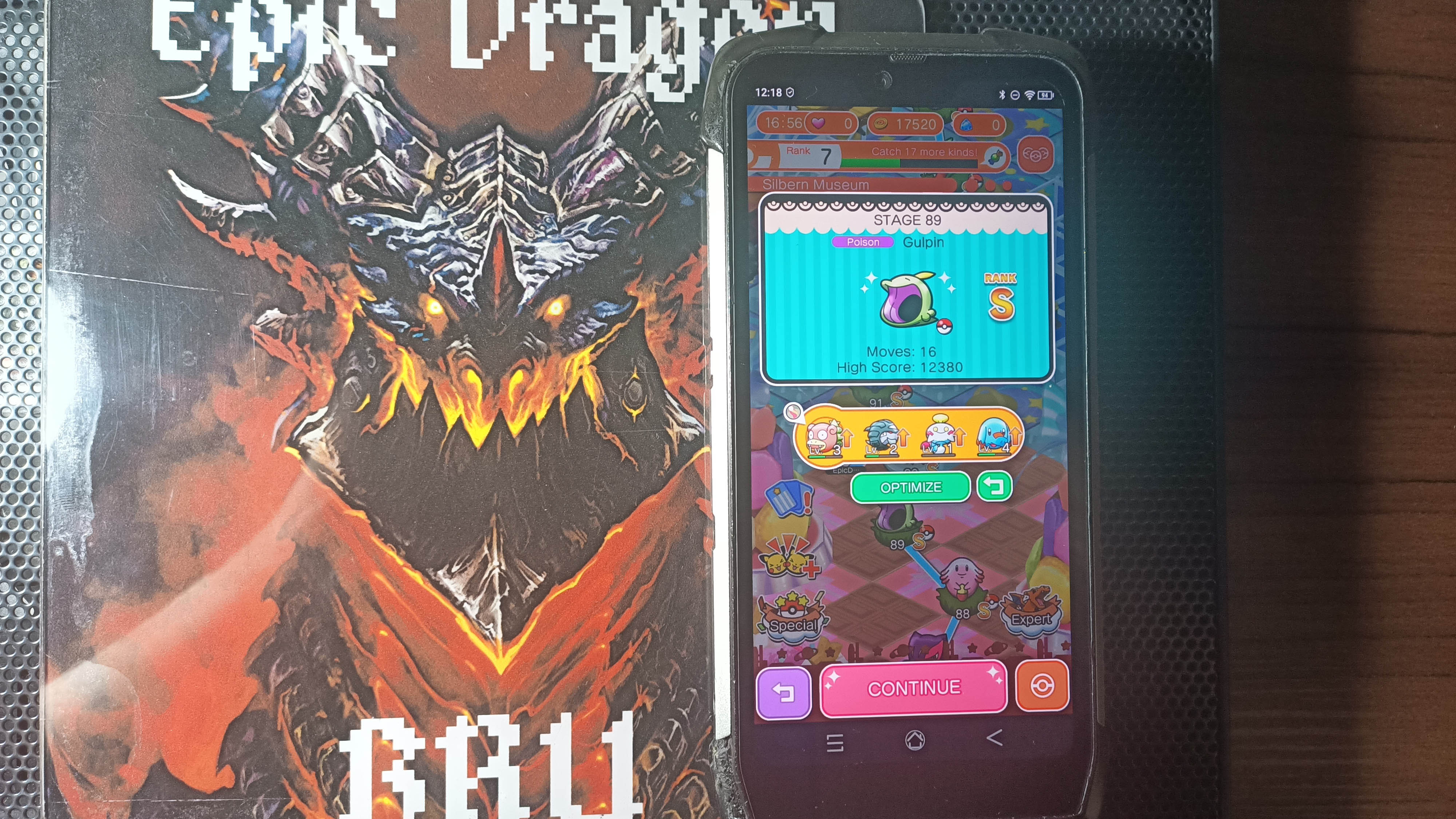 EpicDragon: Pokemon Shuffle Mobile: Stage 089 (Android) 12,380 points on 2022-09-23 16:32:17