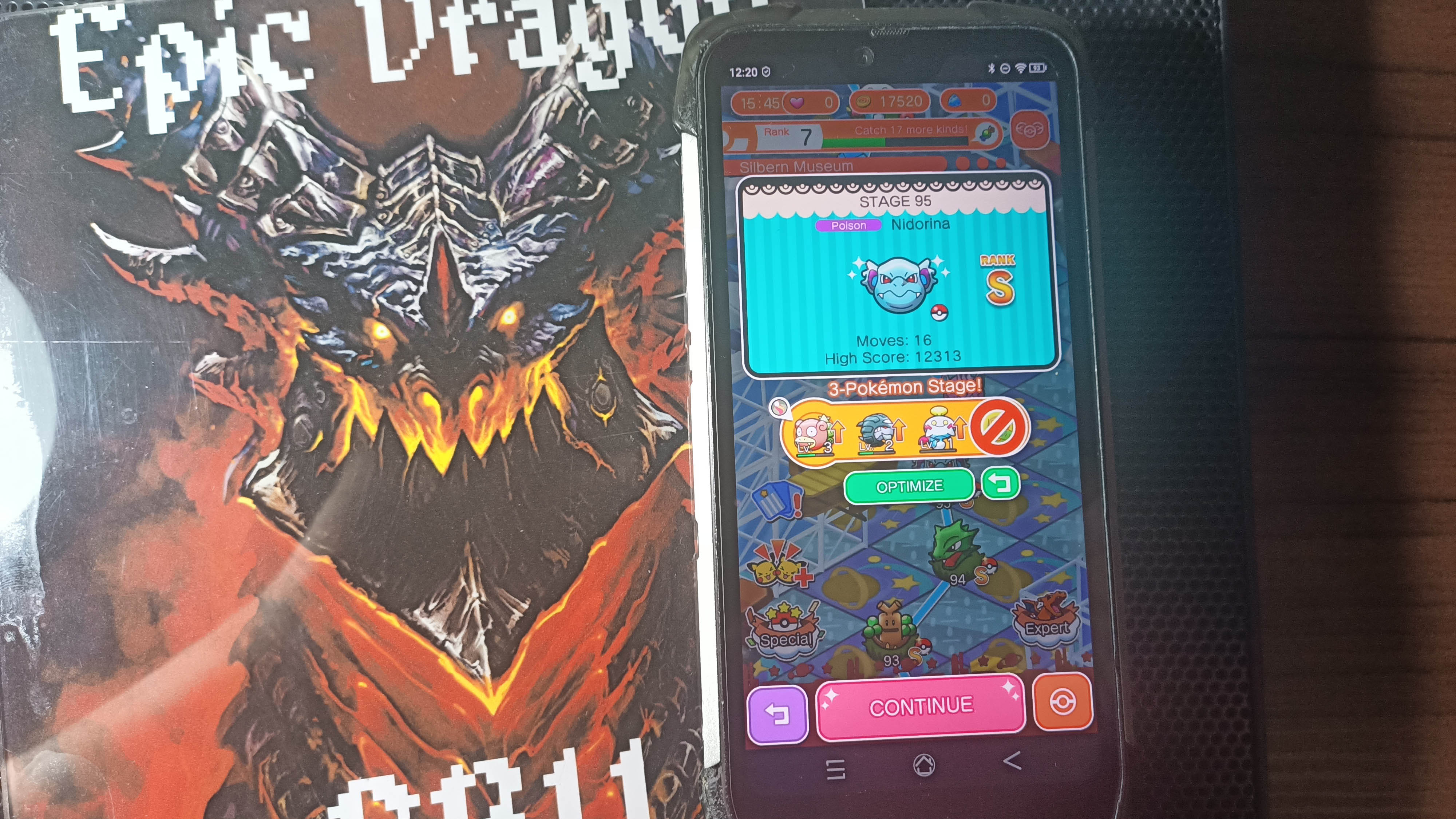 EpicDragon: Pokemon Shuffle Mobile: Stage 095 (Android) 12,313 points on 2022-09-23 16:33:57