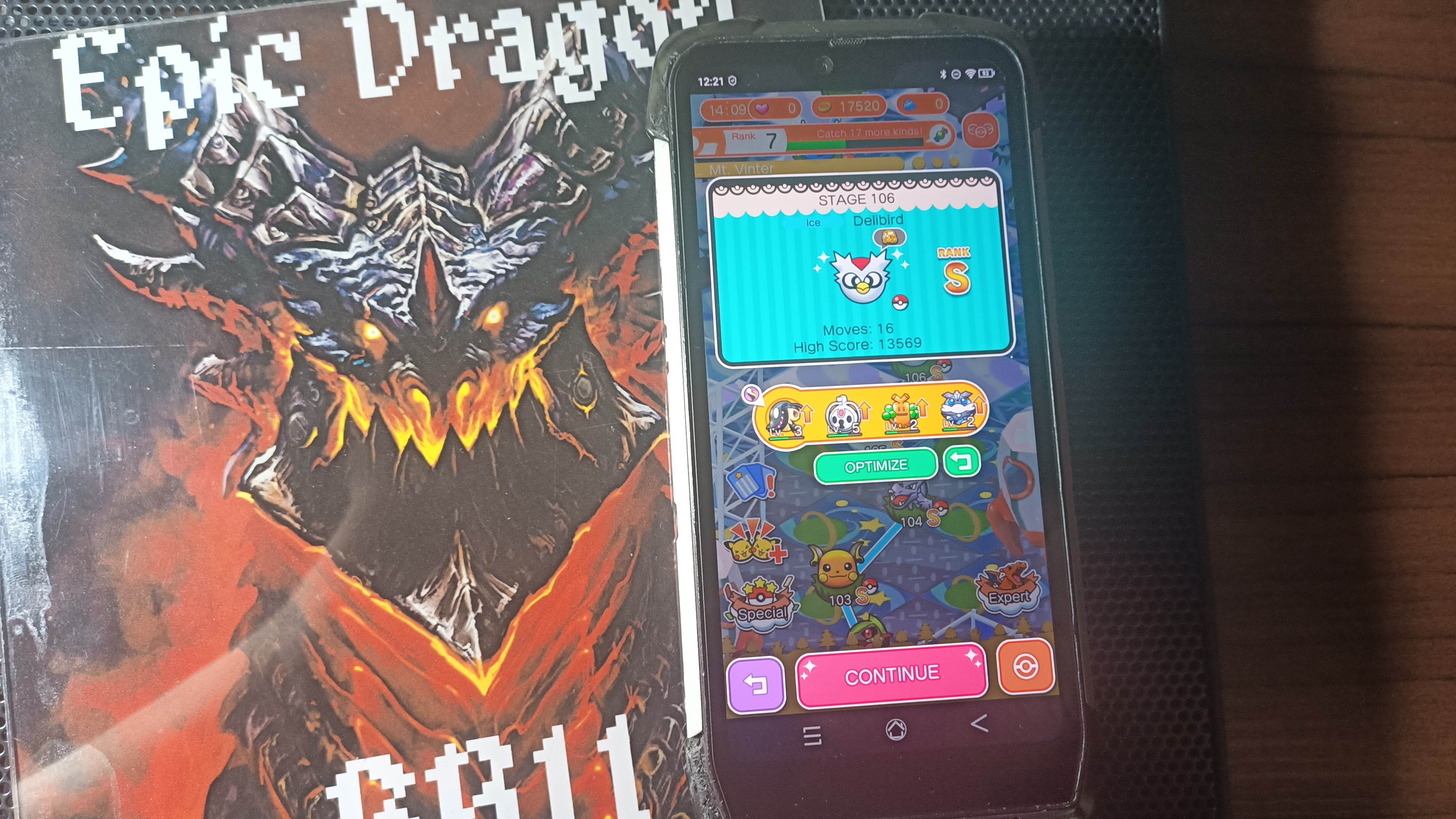 EpicDragon: Pokemon Shuffle Mobile: Stage 106 (Android) 13,569 points on 2022-09-27 17:33:06