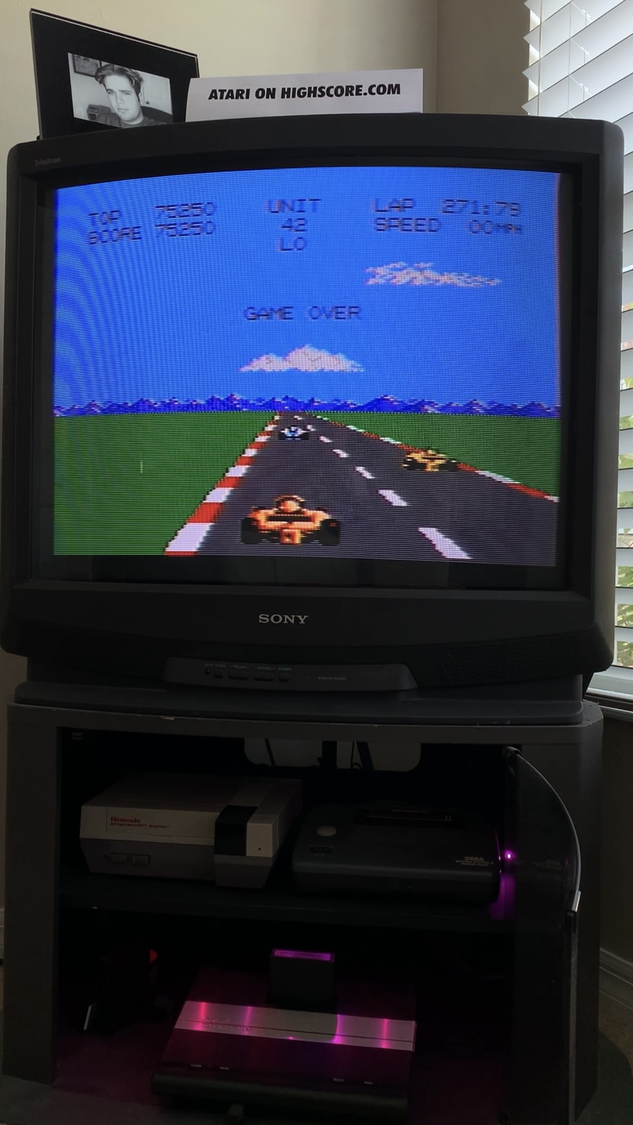 Atari: Pole Position 2: Fuji (Atari 7800) 75,250 points on 2022-06-24 20:30:41
