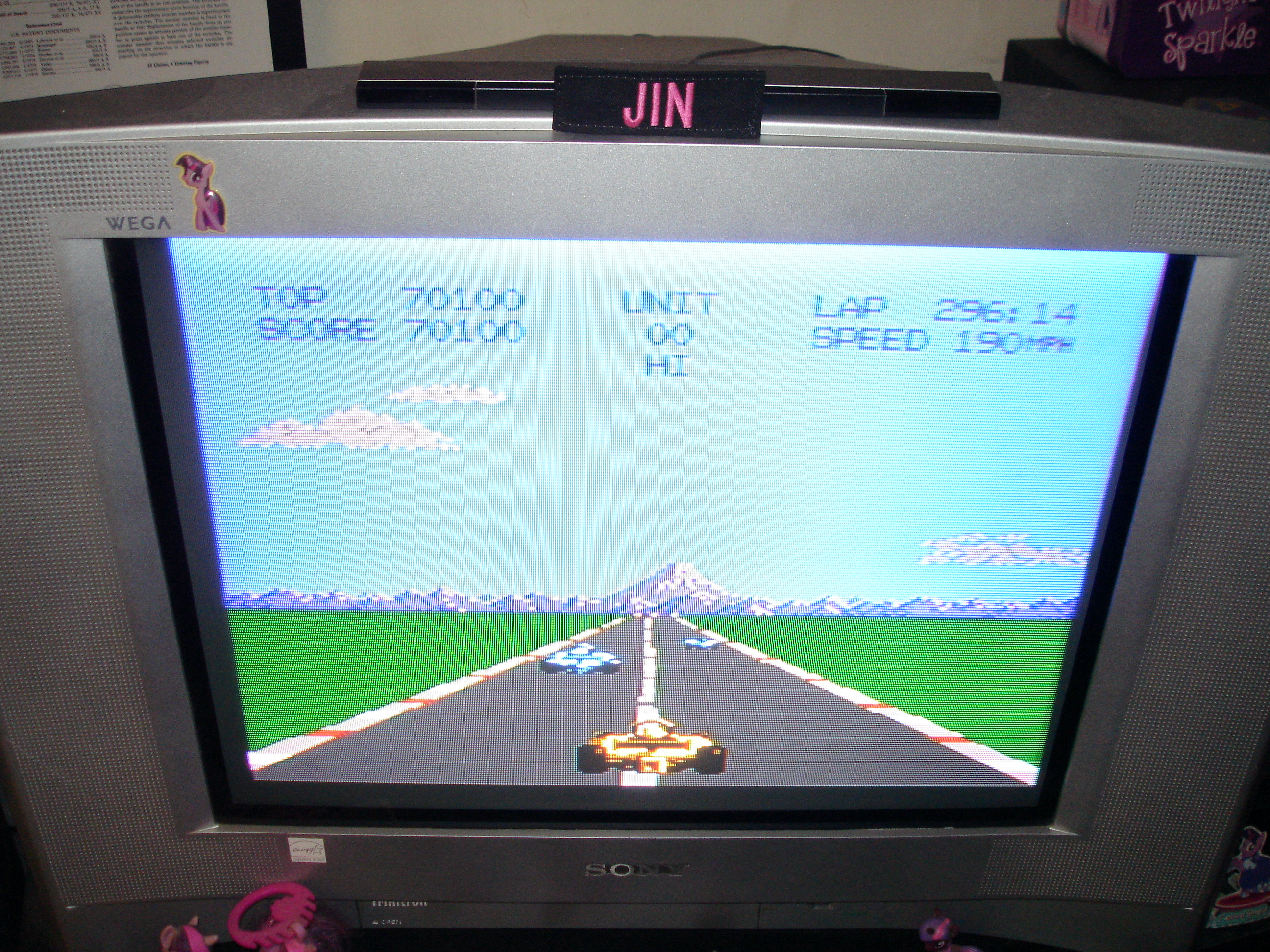 Jin: Pole Position 2: Fuji (Atari 7800) 70,100 points on 2017-10-09 03:26:11