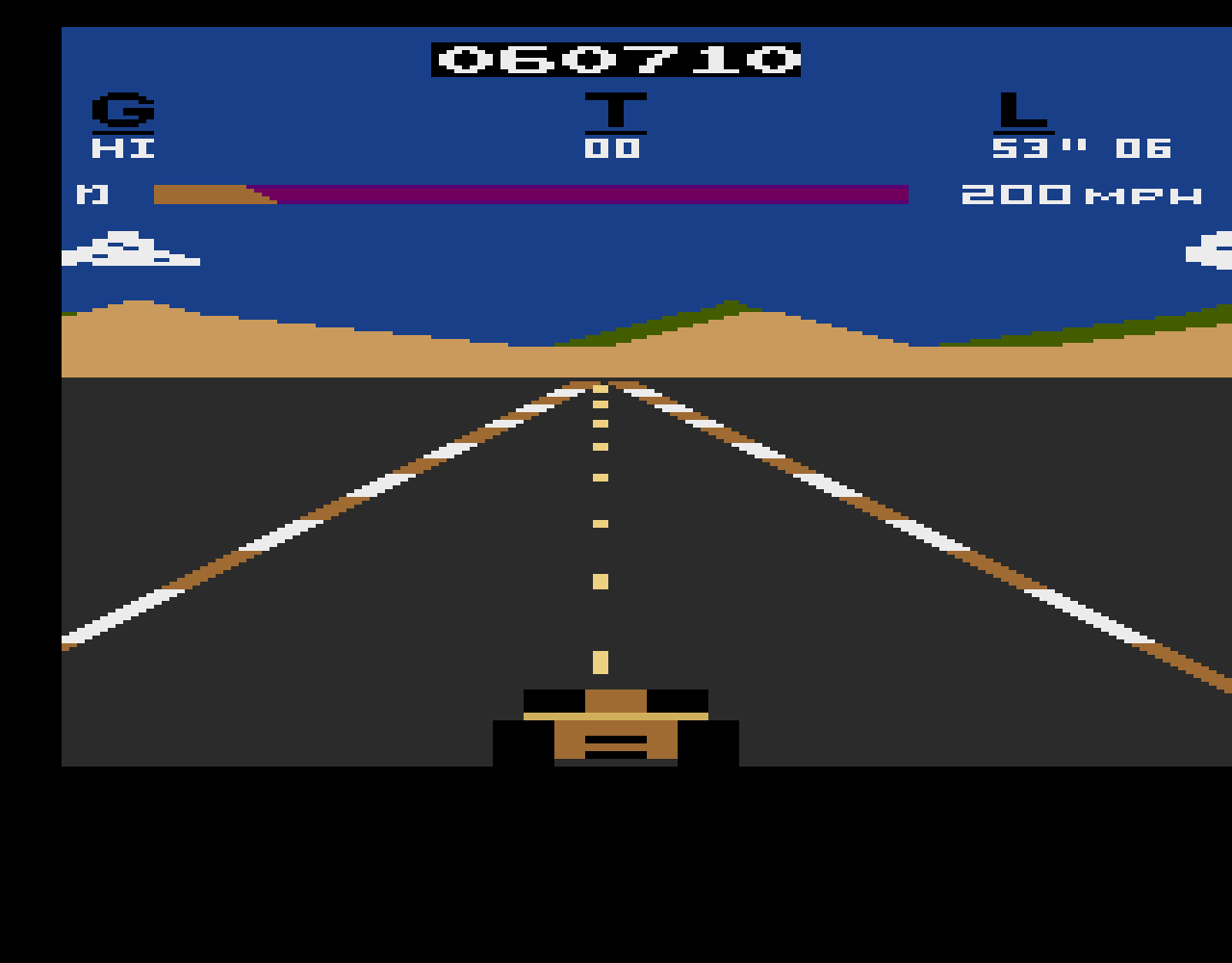 TheTrickster: Pole Position (Atari 2600 Emulated) 60,710 points on 2016-07-30 17:30:10