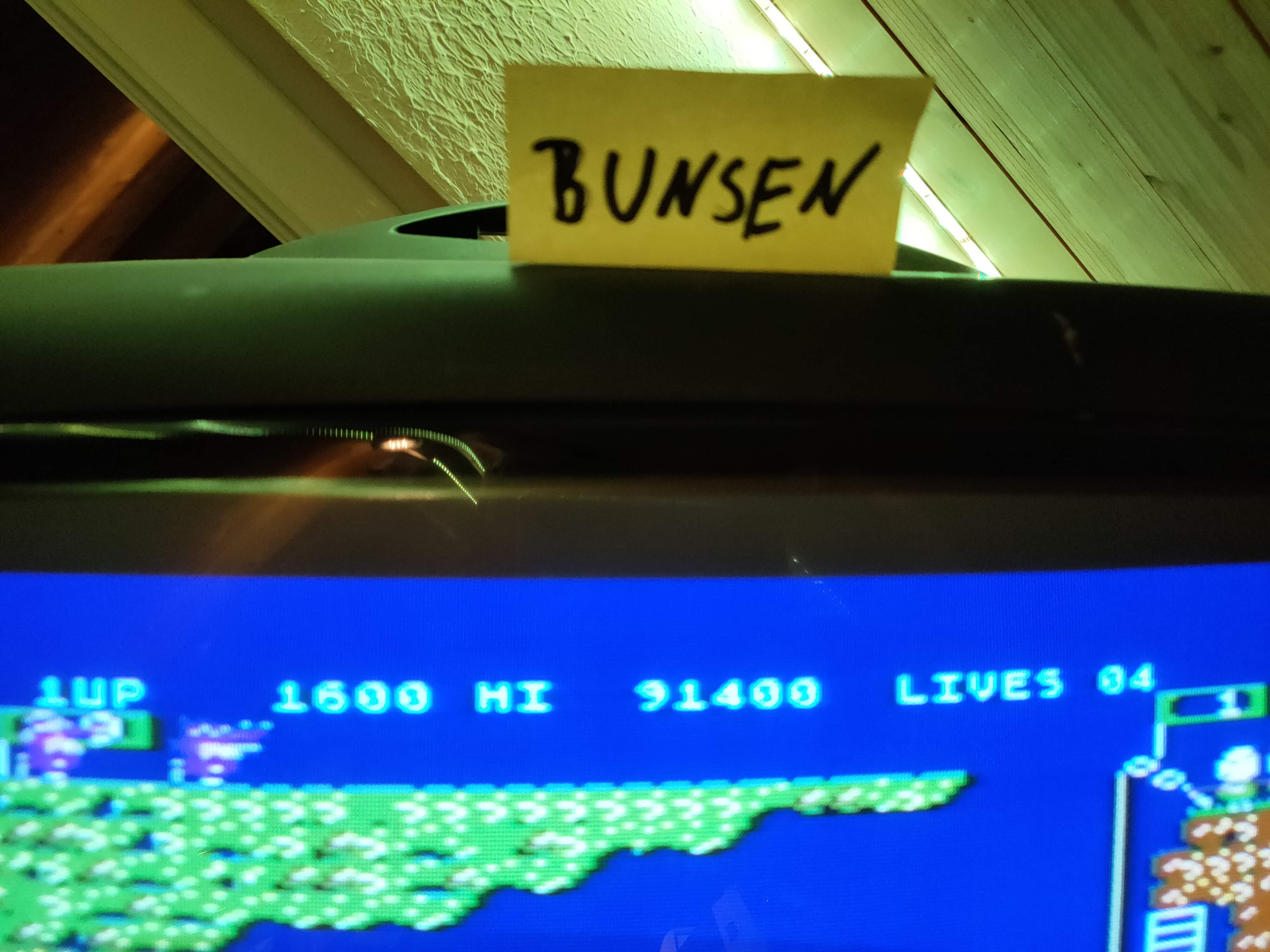 Bunsen: Pooyan (Atari 400/800/XL/XE) 91,400 points on 2022-07-26 15:09:37