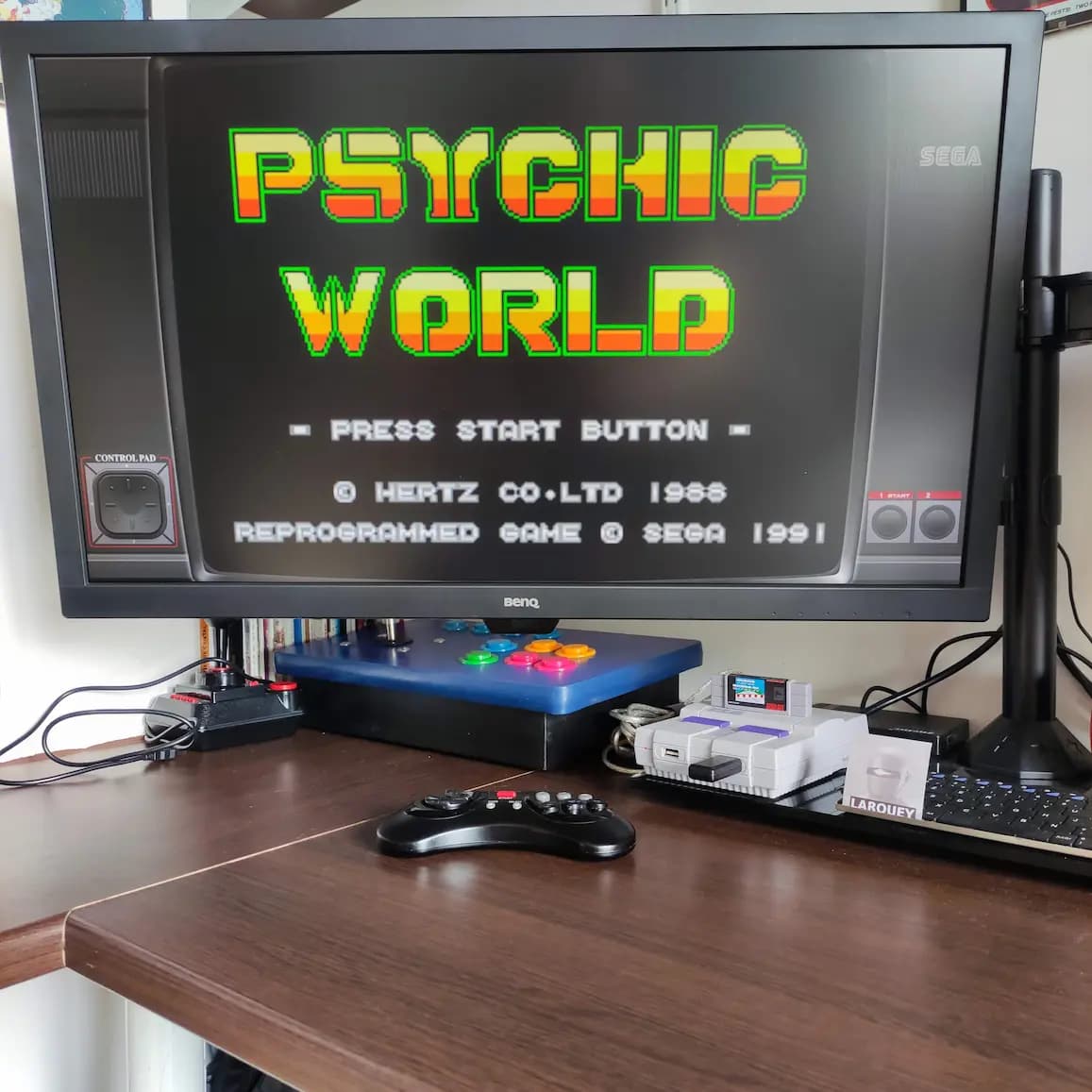Larquey: Psychic World (Sega Master System Emulated) 25,500 points on 2022-07-27 11:02:36
