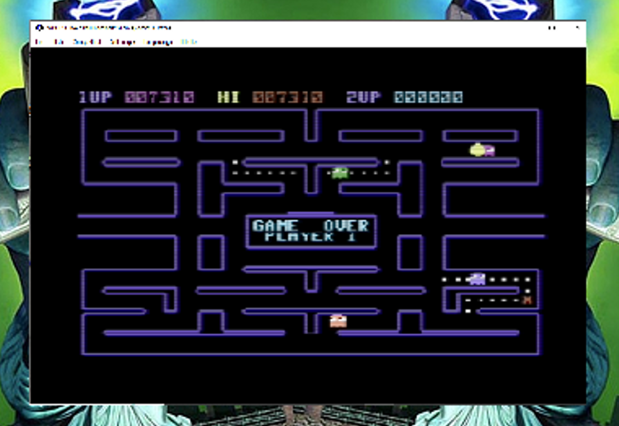 kernzy: Puc Man (Commodore 64 Emulated) 7,310 points on 2023-01-15 18:18:03