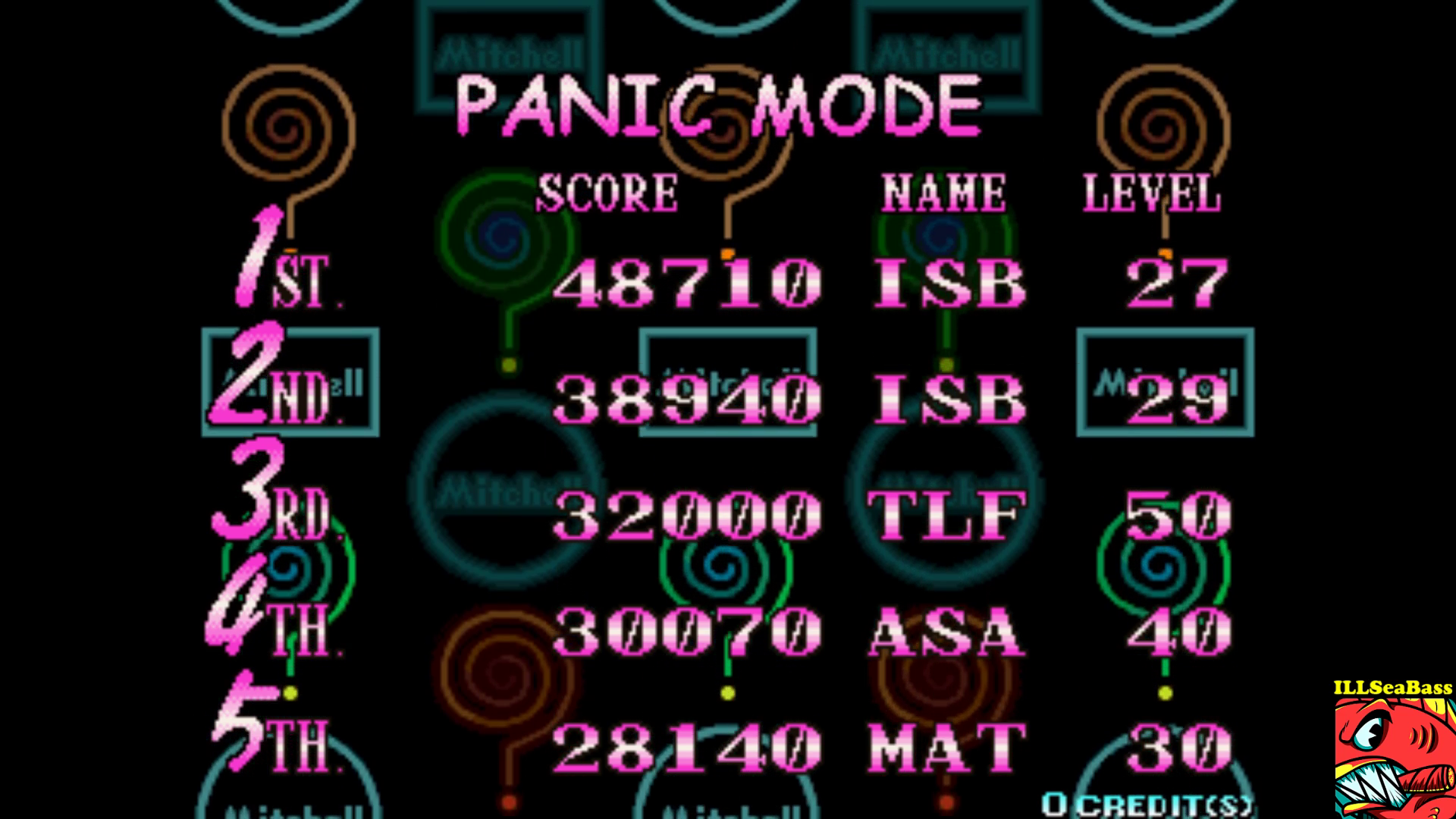 ILLSeaBass: Puzz Loop [Panic Mode] [puzzloop] (Arcade Emulated / M.A.M.E.) 48,710 points on 2017-09-17 19:22:29