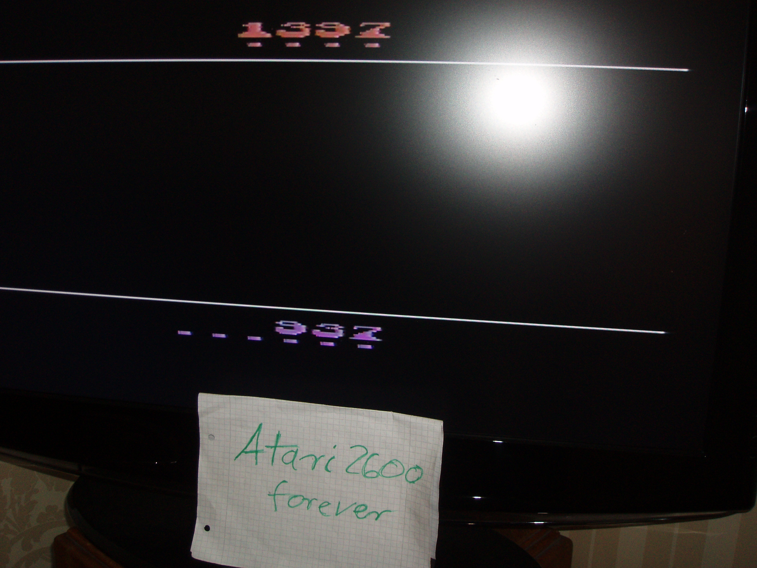 atari2600forever: Quick Step (Atari 2600) 1,397 points on 2016-04-06 07:16:47