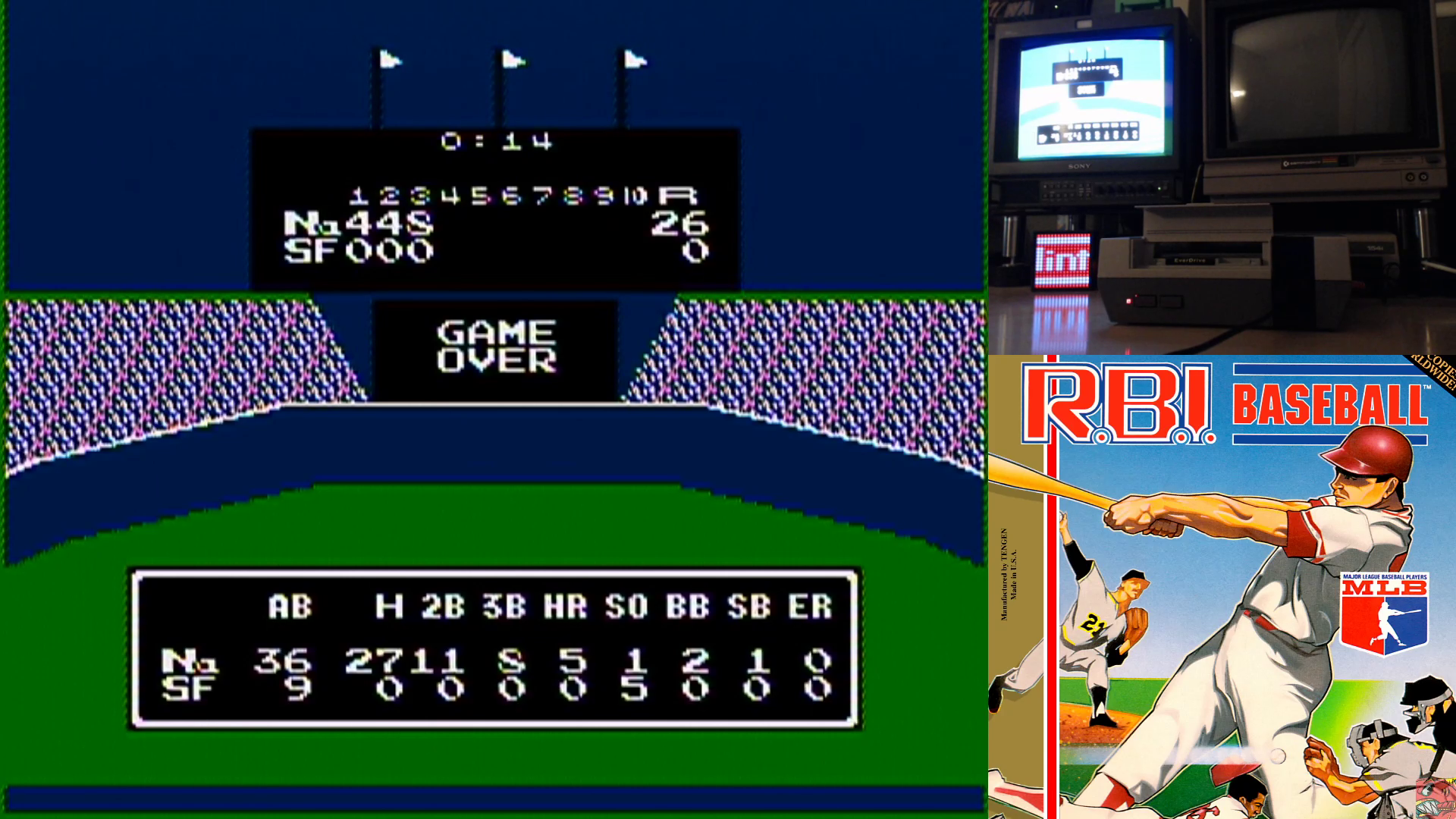 ILLSeaBass: RBI Baseball [Point Difference] (NES/Famicom) 26 points on 2020-07-17 17:07:24