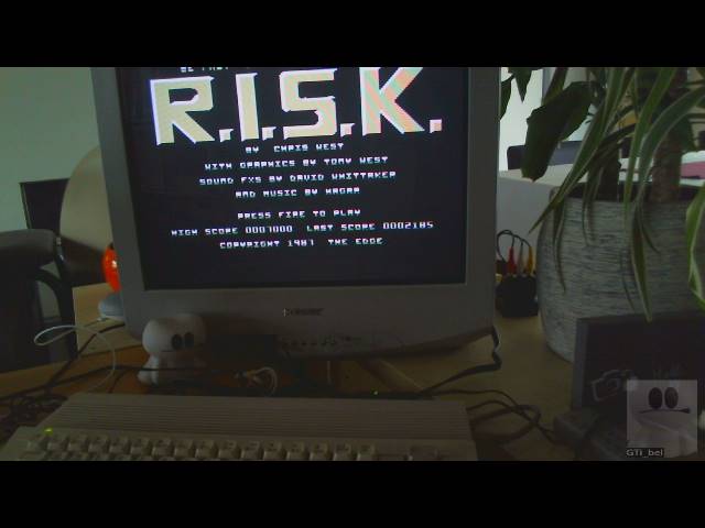 GTibel: R.I.S.K. [Rapid Intercept Seek And Kill] (Commodore 64) 2,185 points on 2019-11-16 01:19:18