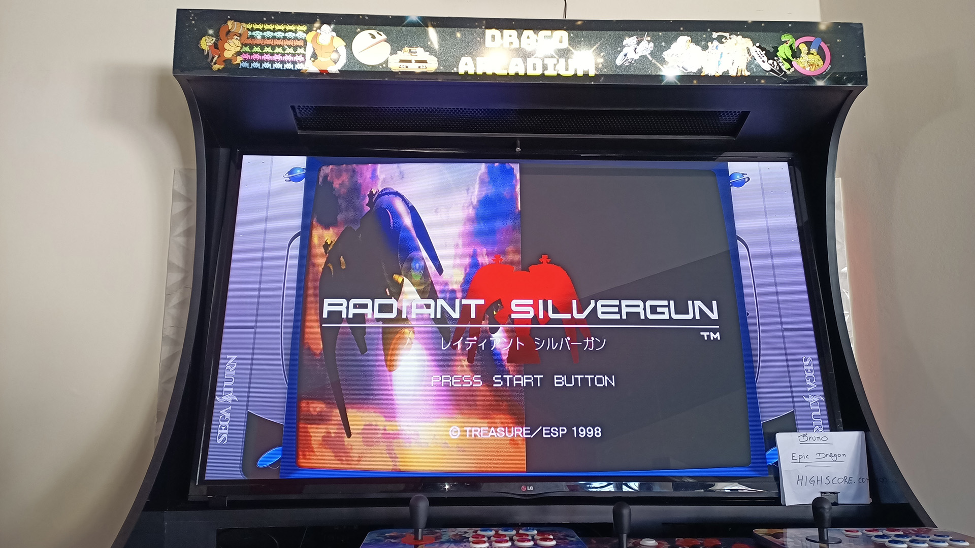EpicDragon: Radiant Silvergun (Sega Saturn Emulated) 330,180 points on 2022-07-06 18:19:21