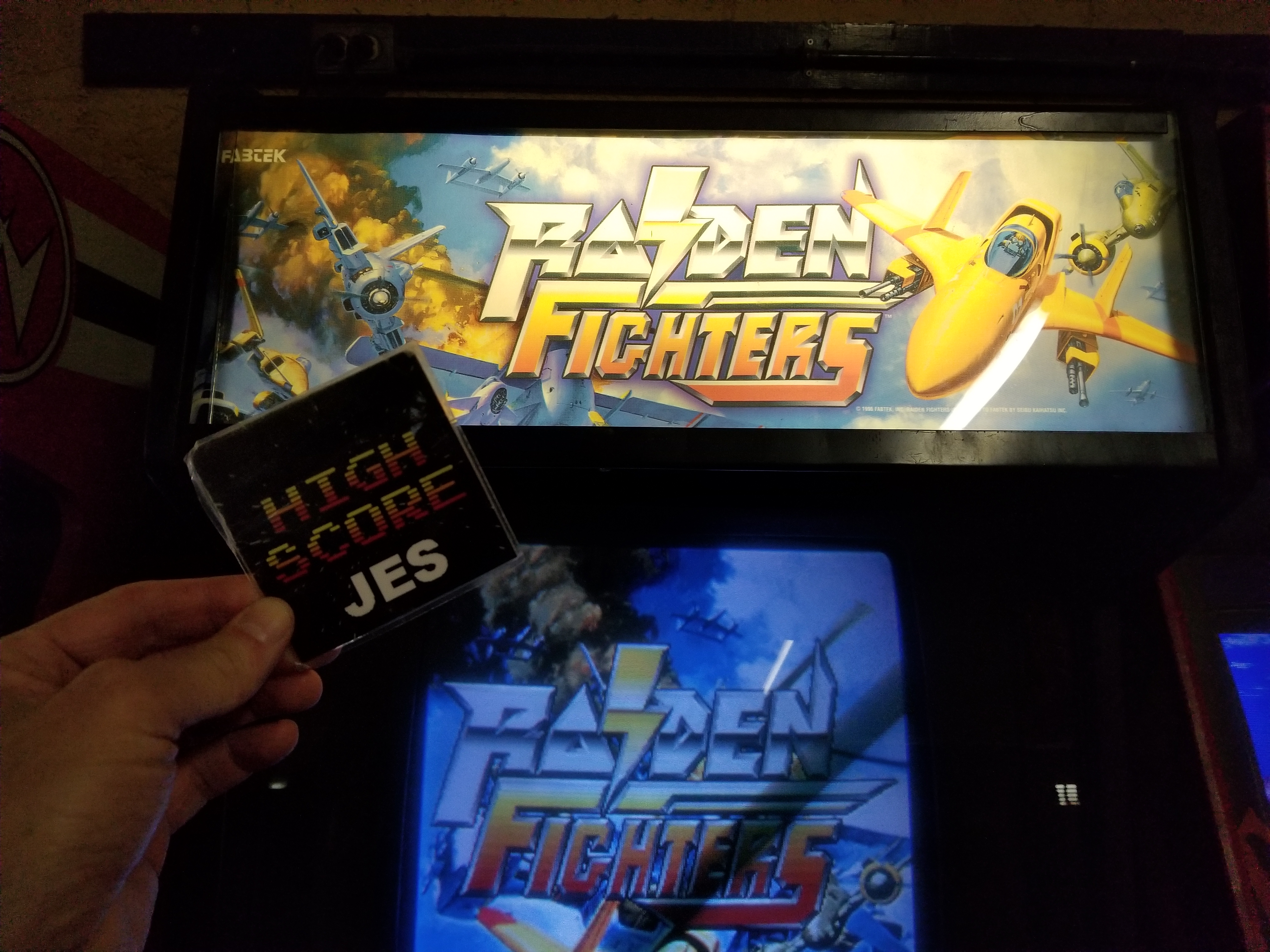 Raiden Fighters 1,886,340 points