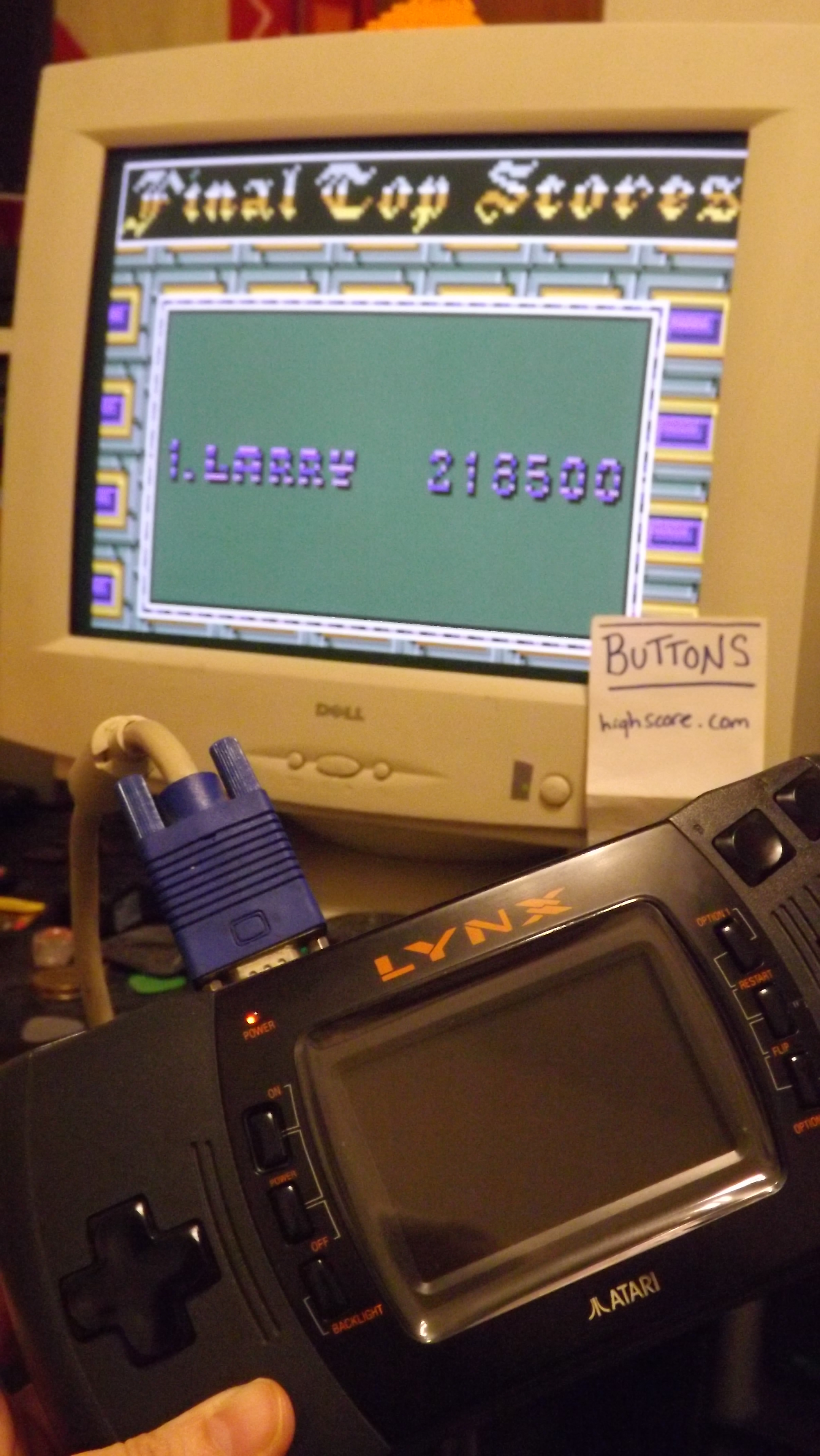Buttons: Rampage (Atari Lynx) 218,500 points on 2017-05-20 19:02:30