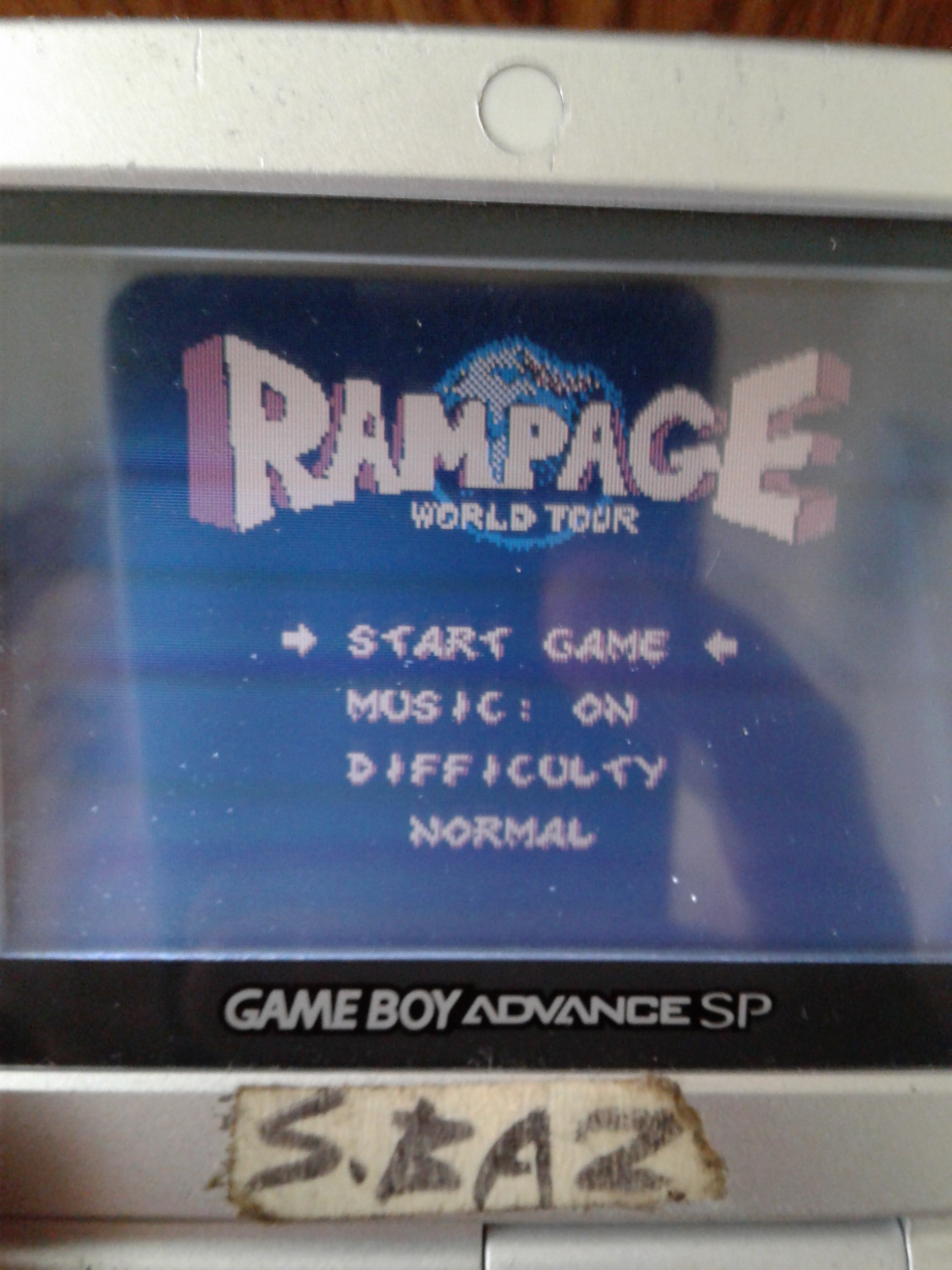 S.BAZ: Rampage World Tour (Game Boy Color) 205,800 points on 2019-11-21 20:38:14