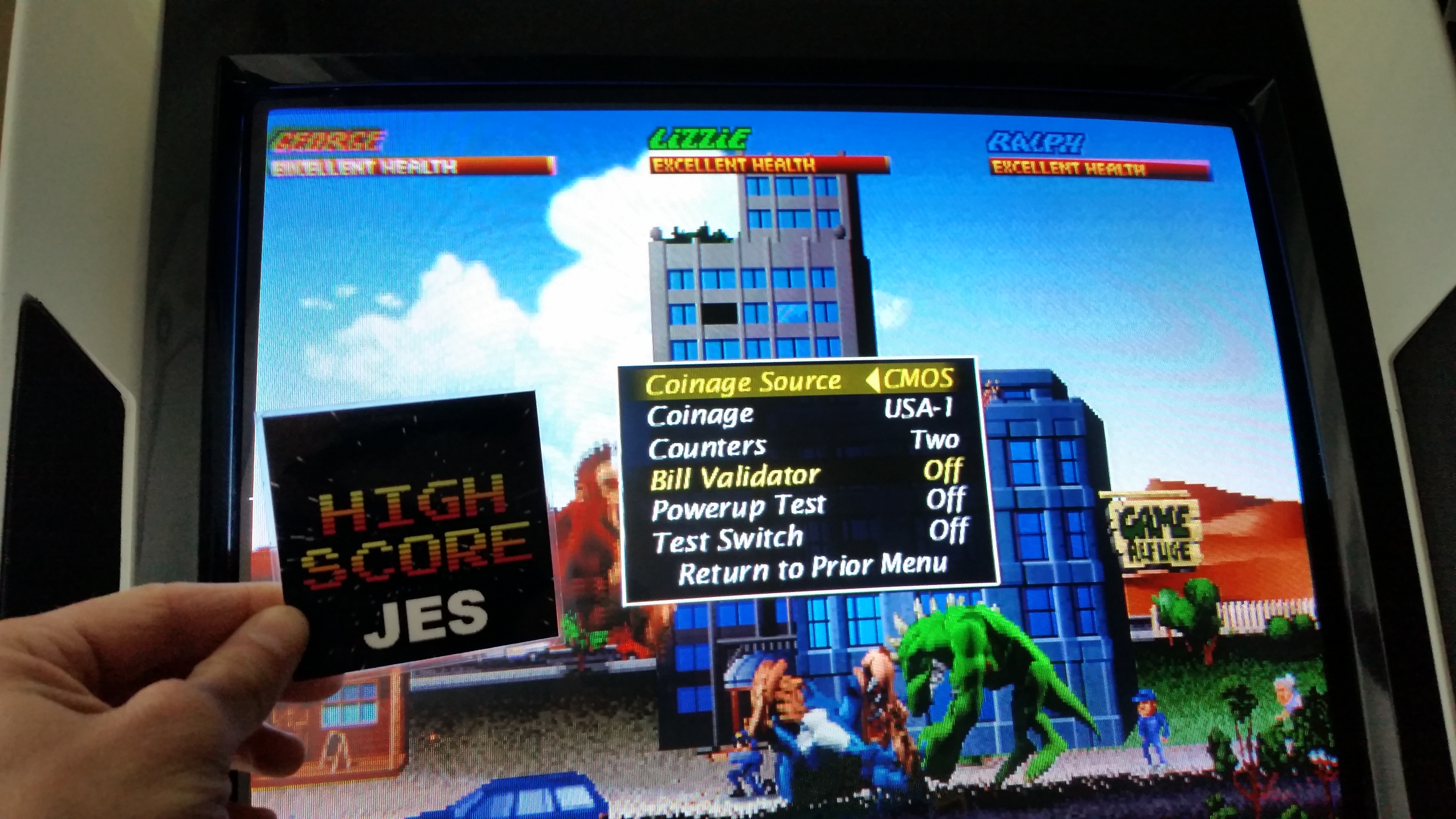 JES: Rampage World Tour [rmpgwt] (Arcade Emulated / M.A.M.E.) 99,700 points on 2016-12-30 14:36:54