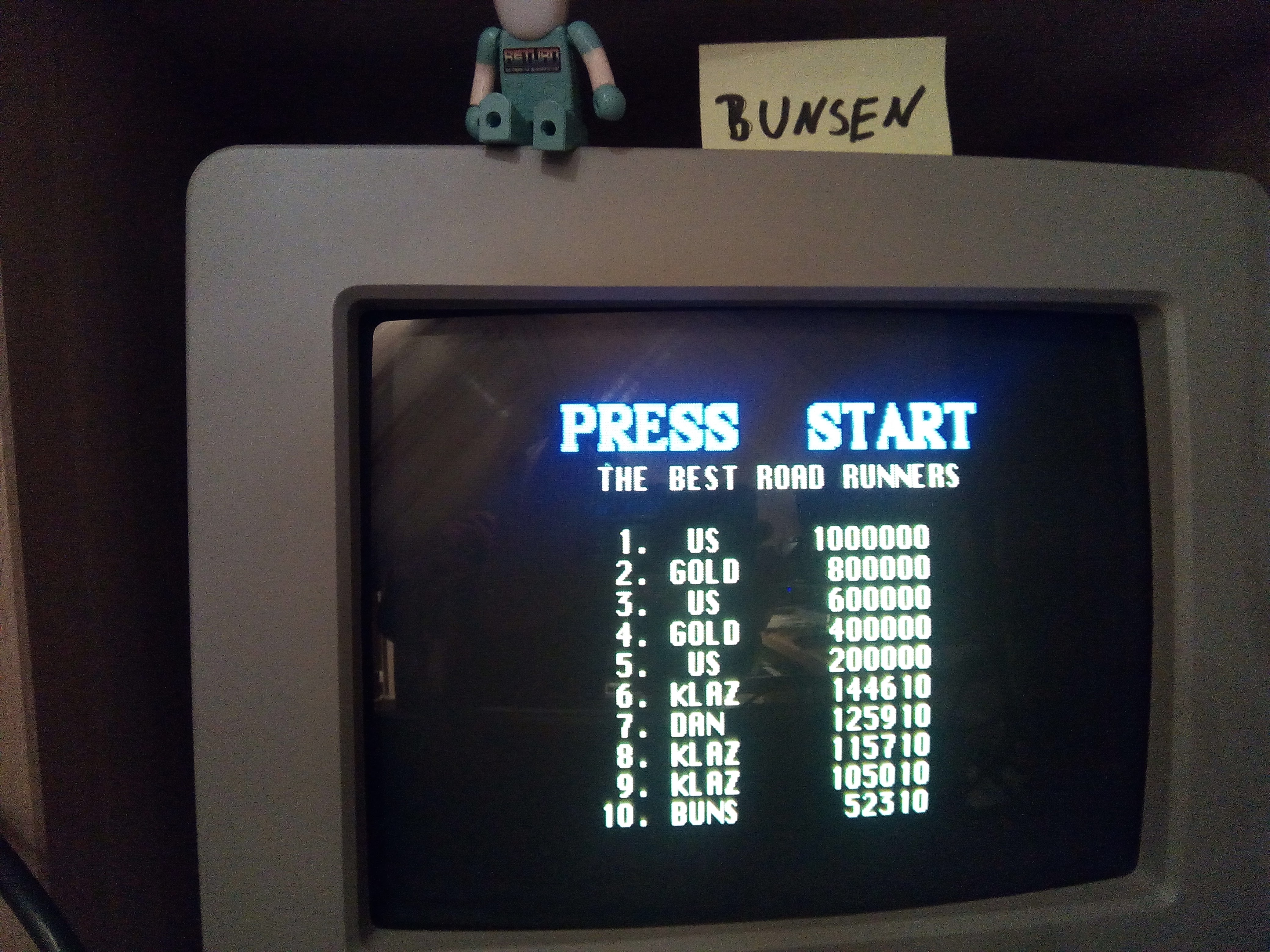 Bunsen: Road Runner (Atari ST) 52,310 points on 2017-10-26 15:11:18