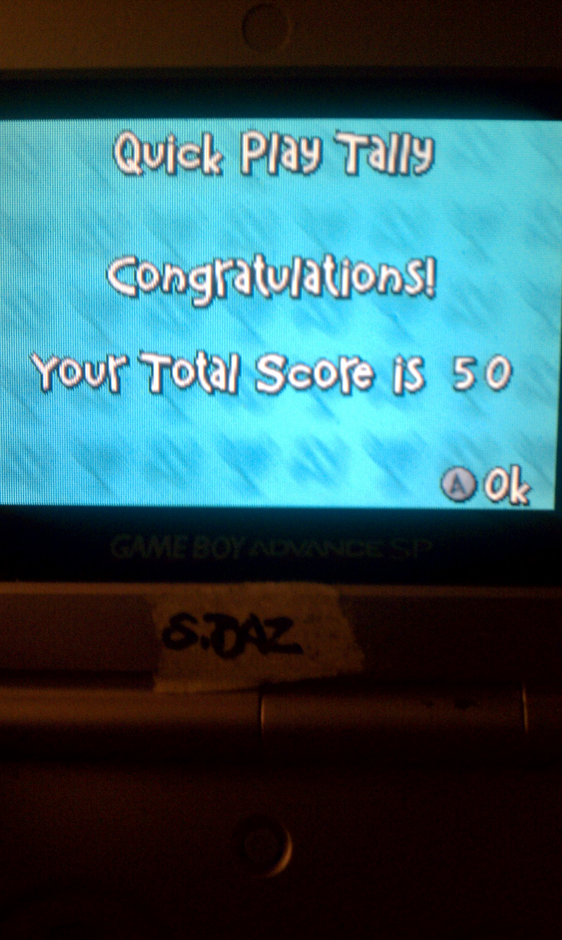 S.BAZ: Rugrats: I Gotta Go Party [Quick Play] (GBA) 50 points on 2020-06-04 14:04:54