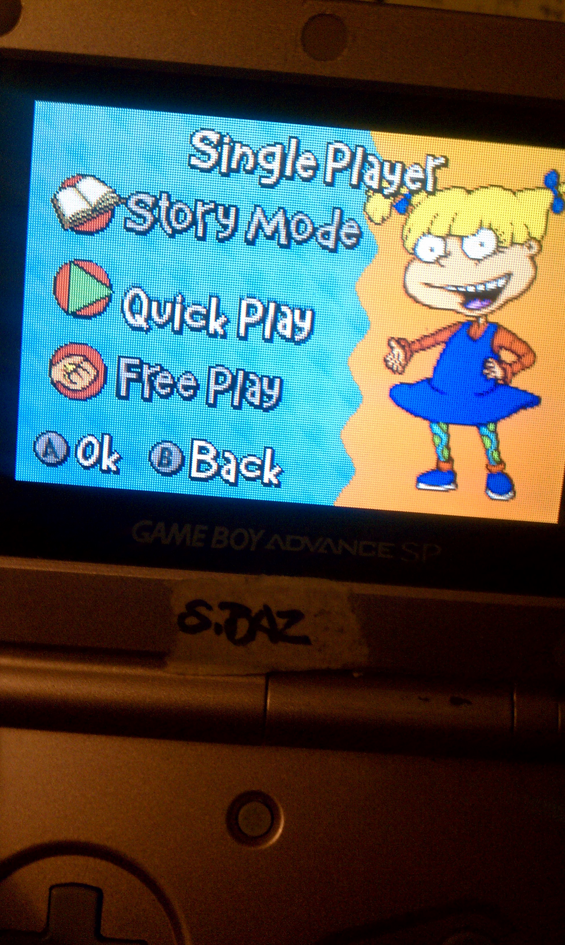 S.BAZ: Rugrats: I Gotta Go Party [Quick Play] (GBA) 50 points on 2020-06-04 14:04:54