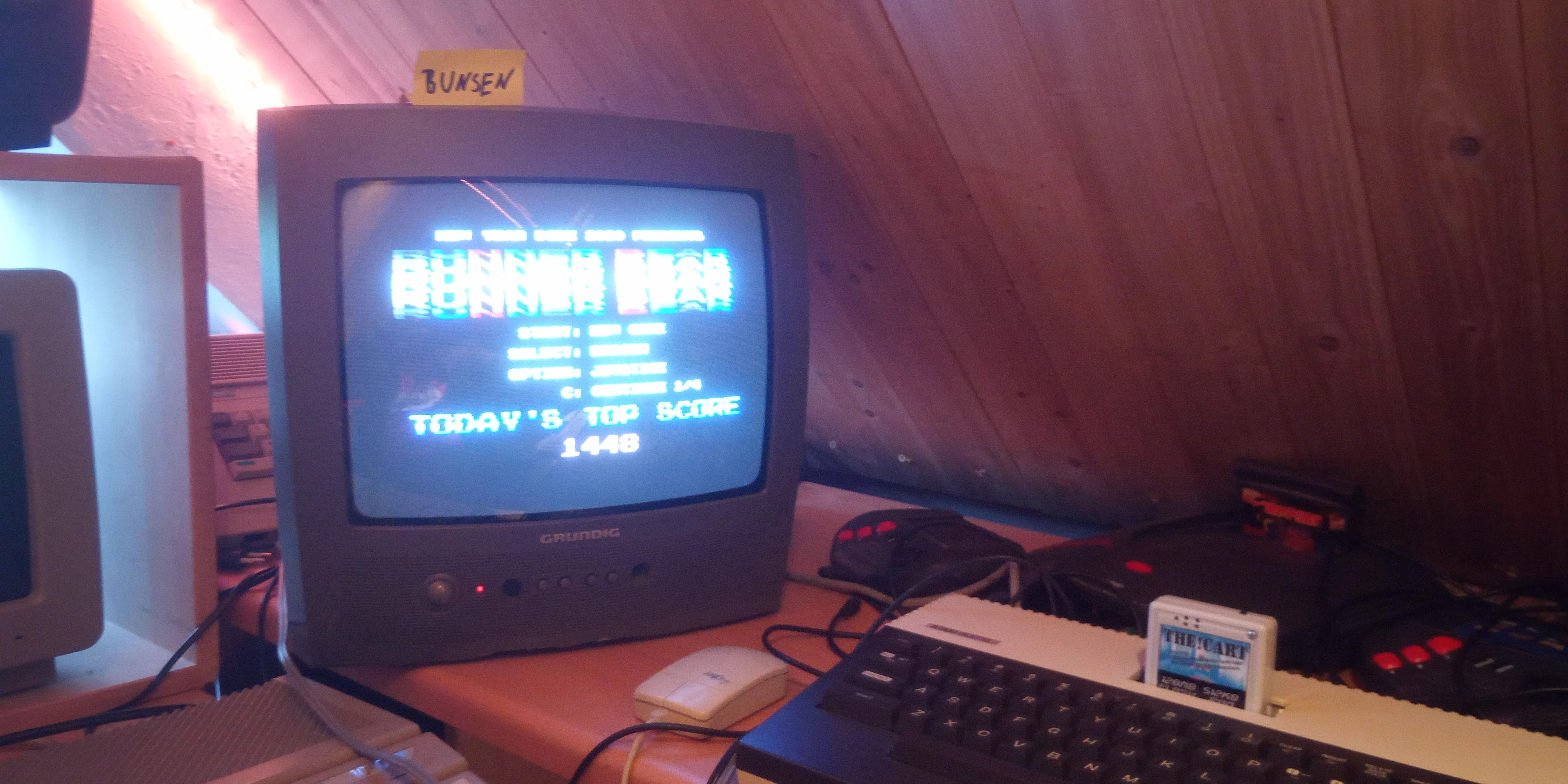 Bunsen: Runner Bear [Dragon] (Atari 400/800/XL/XE) 1,448 points on 2020-05-18 12:02:13