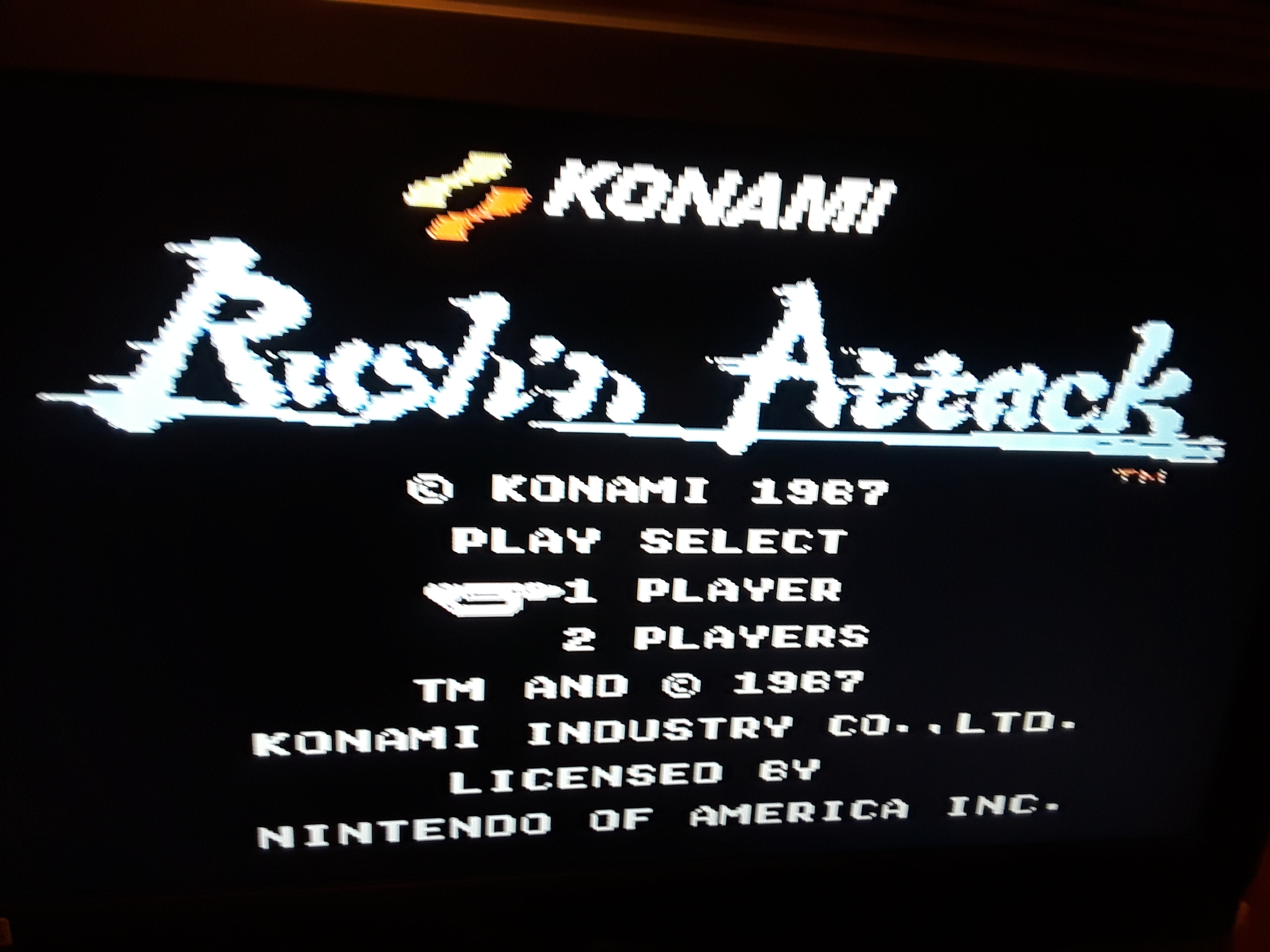 Rush N Attack 22,600 points