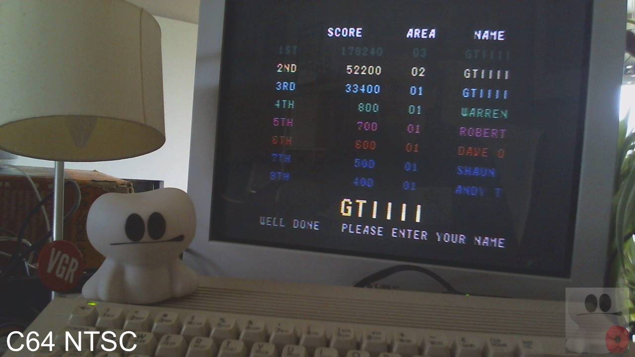 GTibel: Saint Dragon (Commodore 64) 178,240 points on 2020-03-16 05:22:35