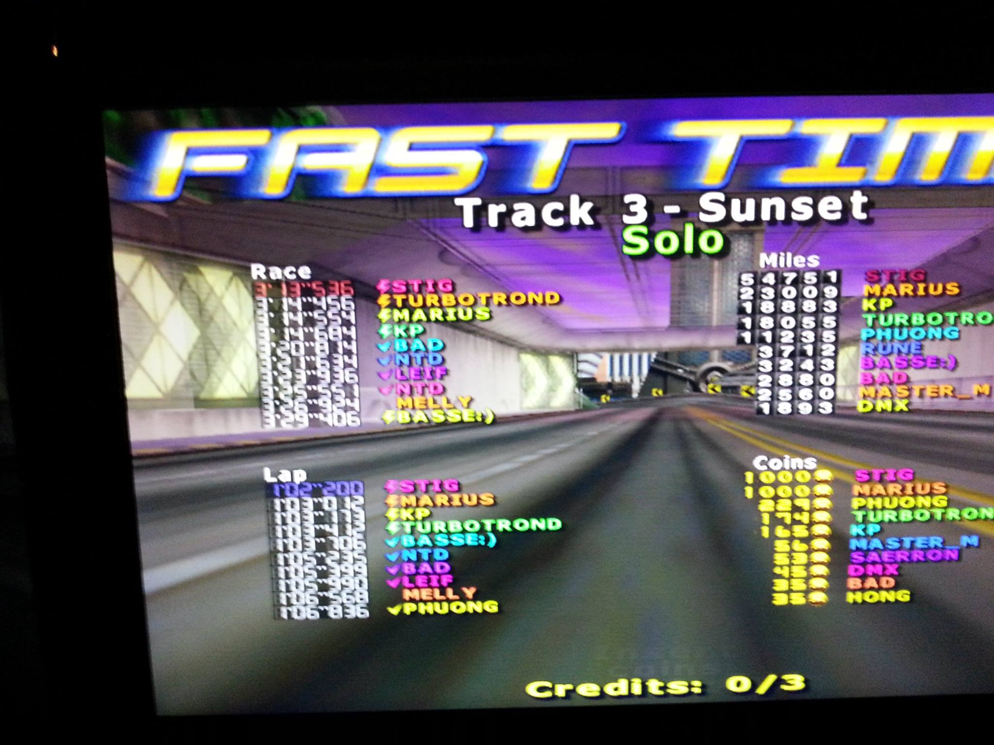 Track 3 Coins – San Francisco Rush 2049: Special Edition San-Francisco-Rush-2049-Special-Edition-Track-3-Fastest-Lap-Arcade-s48490-20160824154652