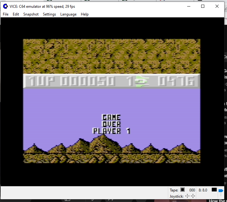 kernzy: Sanxion (Commodore 64 Emulated) 50 points on 2022-12-23 12:43:55