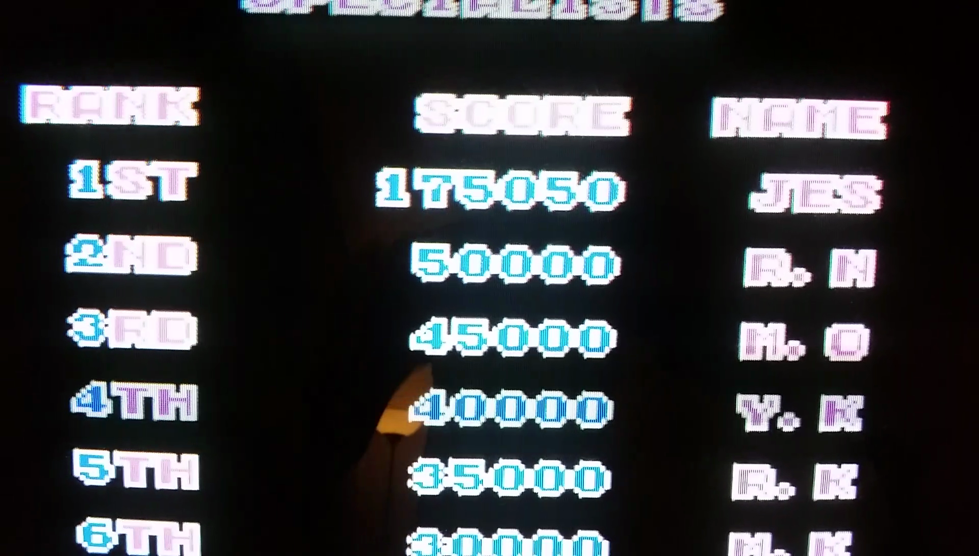 Sega Ninja [seganinj] 175,050 points