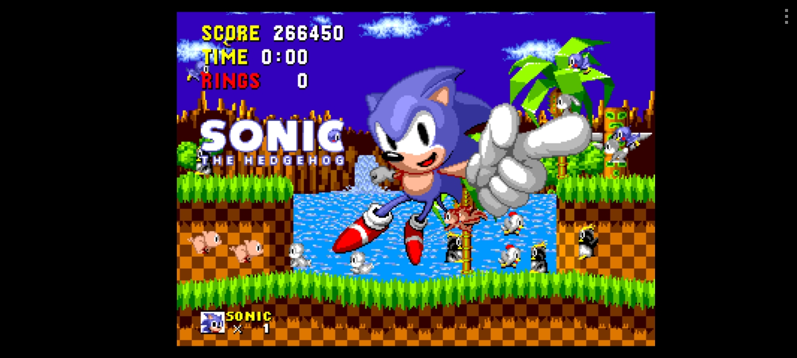 Hauntedprogram: Sega Smash Pack: Sonic The Hedgehog (Dreamcast Emulated) 266,450 points on 2022-07-07 07:24:10