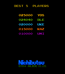 BrutalLevel3: Seicross [seicross] (Arcade Emulated / M.A.M.E.) 24,040 points on 2016-06-30 07:28:56