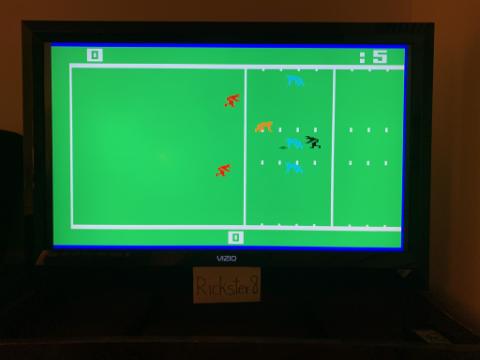 Rickster8: Sharp Shot: Football (Intellivision Emulated) 105 points on 2020-11-10 19:10:59
